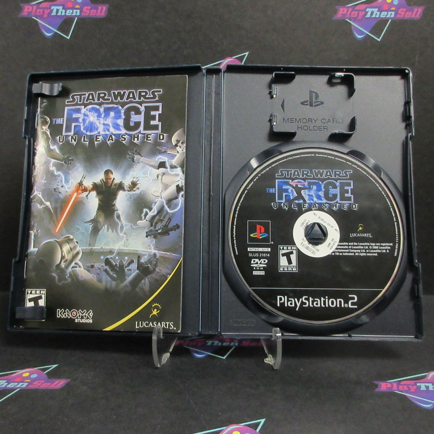 Star Wars The Force Unleashed PlayStation 2 PS2 Complete - Very Good