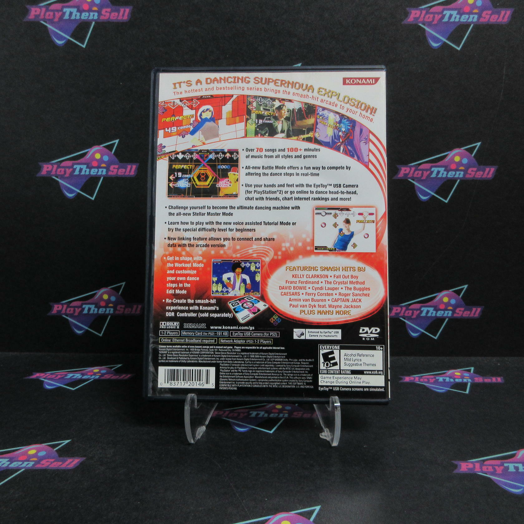 Dance Dance Revolution Supernova PlayStation 2 PS2 Complete - Very Good