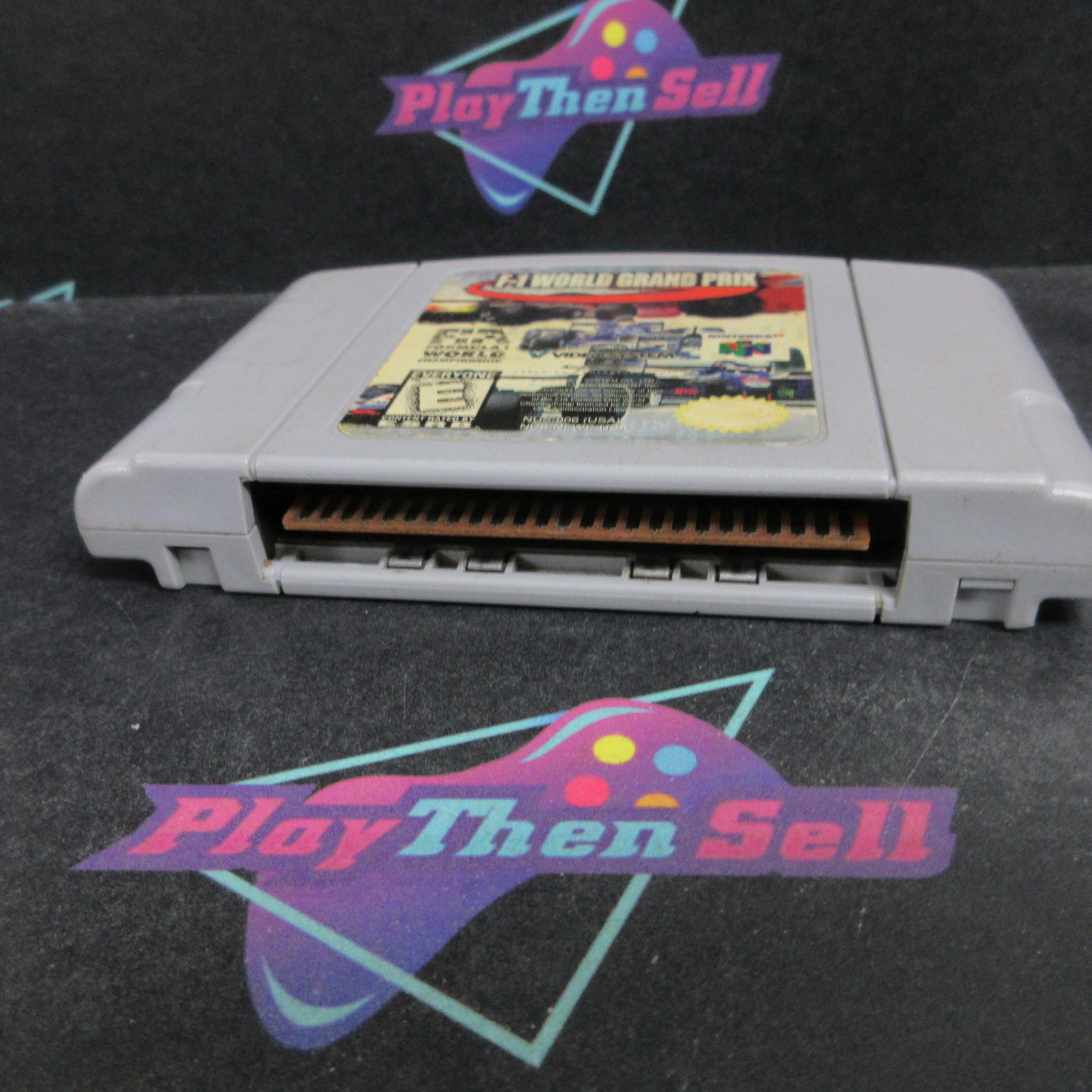 F-1 World Grand Prix N64 Nintendo 64 Cartridge / Tested - Very Good