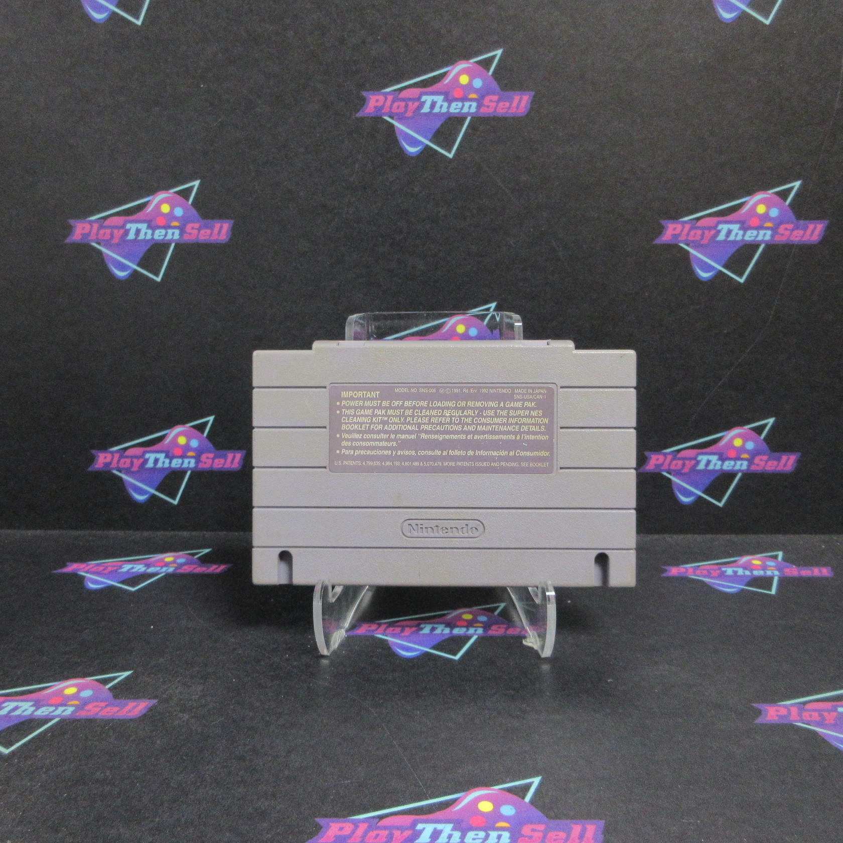 Tiny Toon Adventures Buster Busts Loose Super Nintendo SNES - Very Good