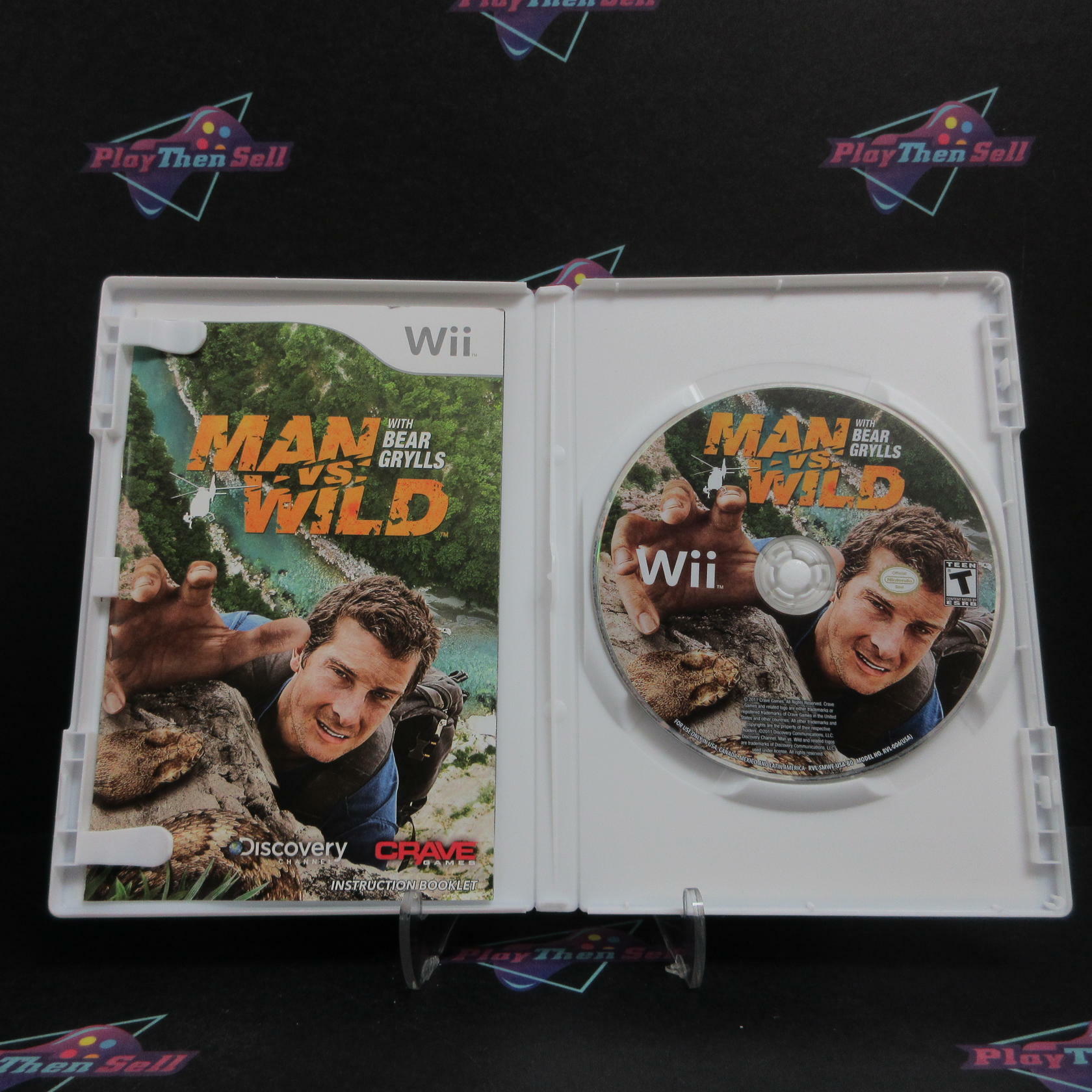 Man vs. Wild Nintendo Wii Complete - Refurbished