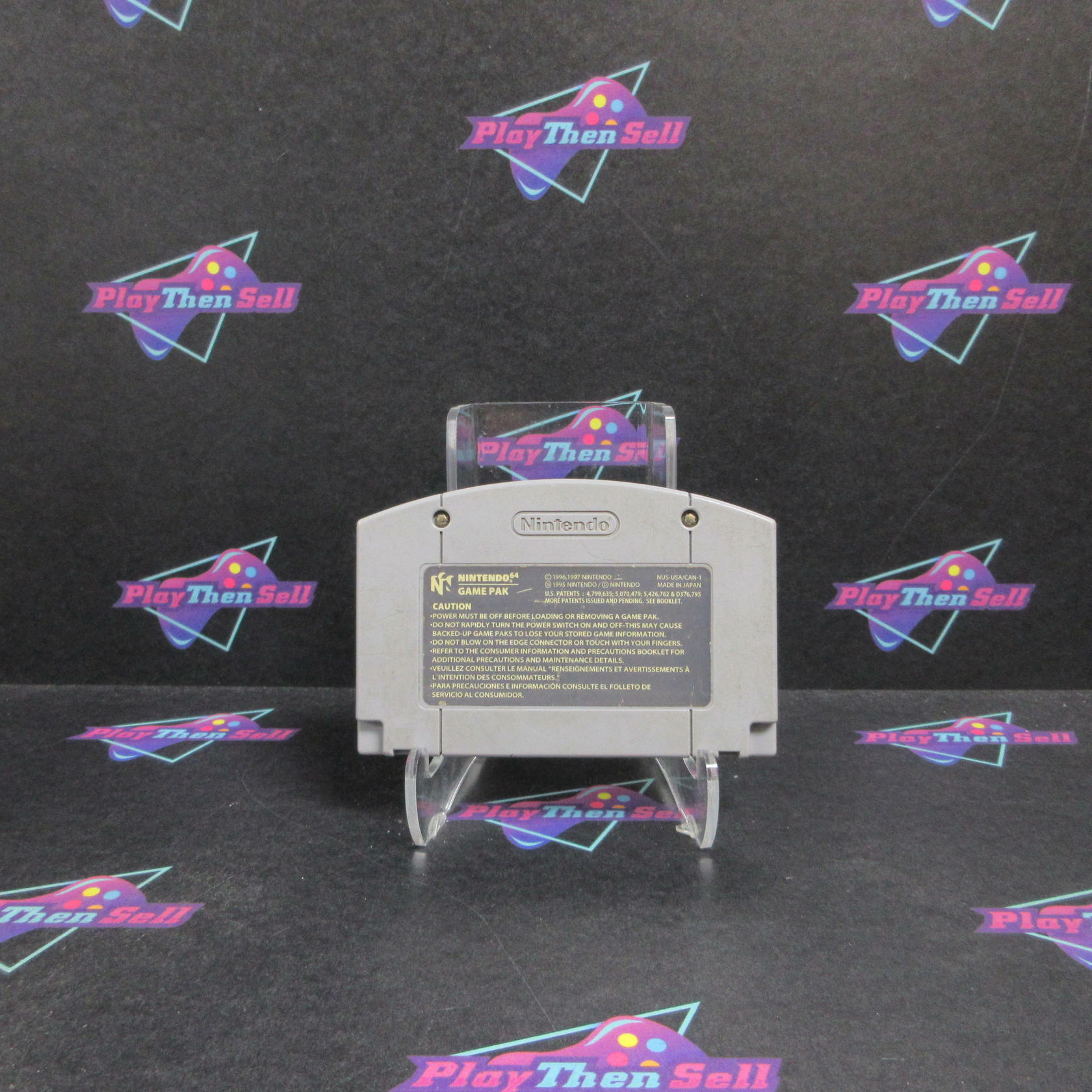 F-1 World Grand Prix N64 Nintendo 64 Cartridge / Tested - Very Good