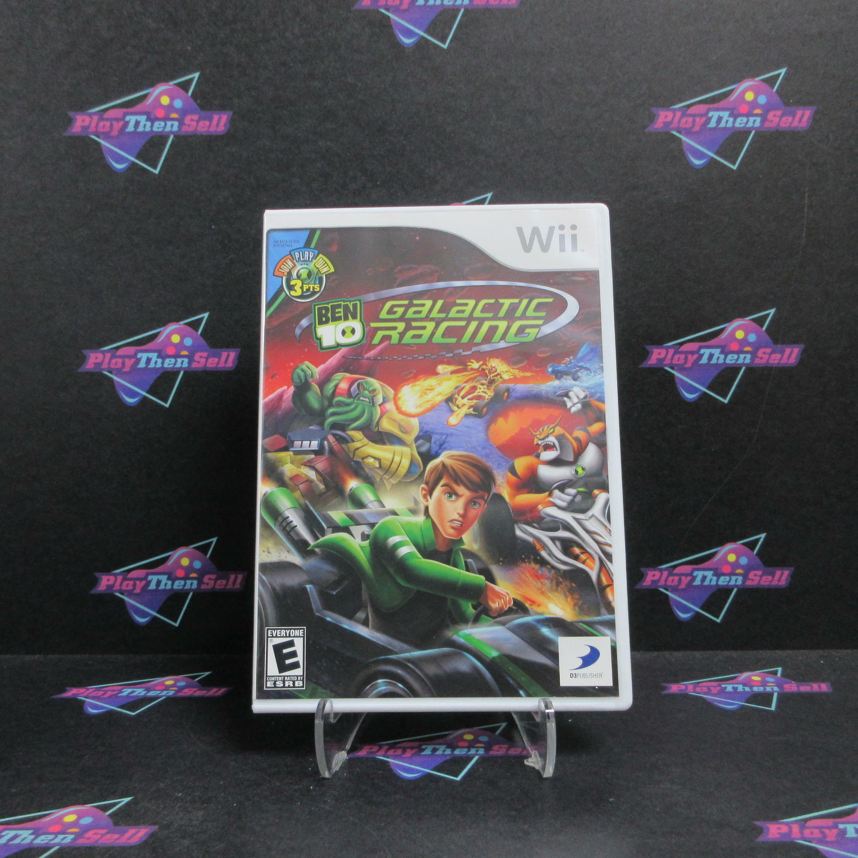 Ben 10 Galactic Racing Wii Complete - Refurbished