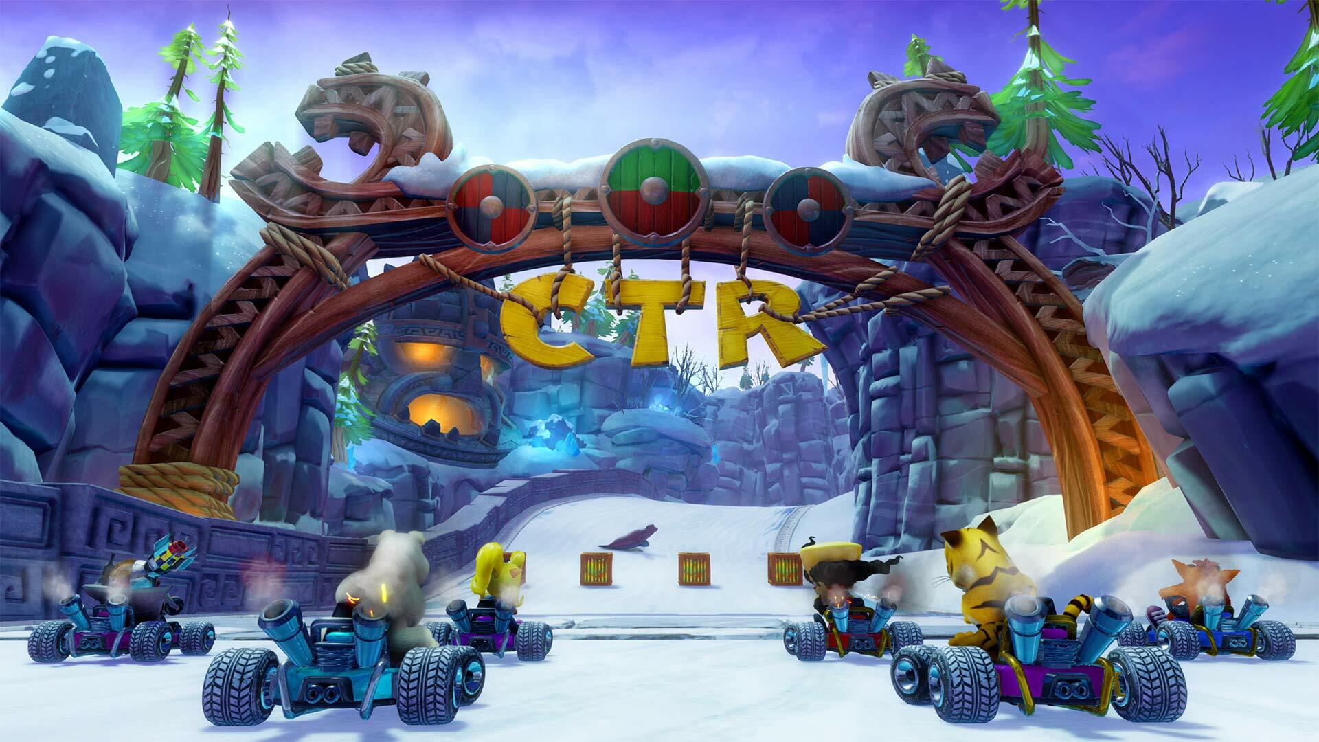 CTR Crash Team Racing Nitro Fueled Xbox One Complete - Very Good