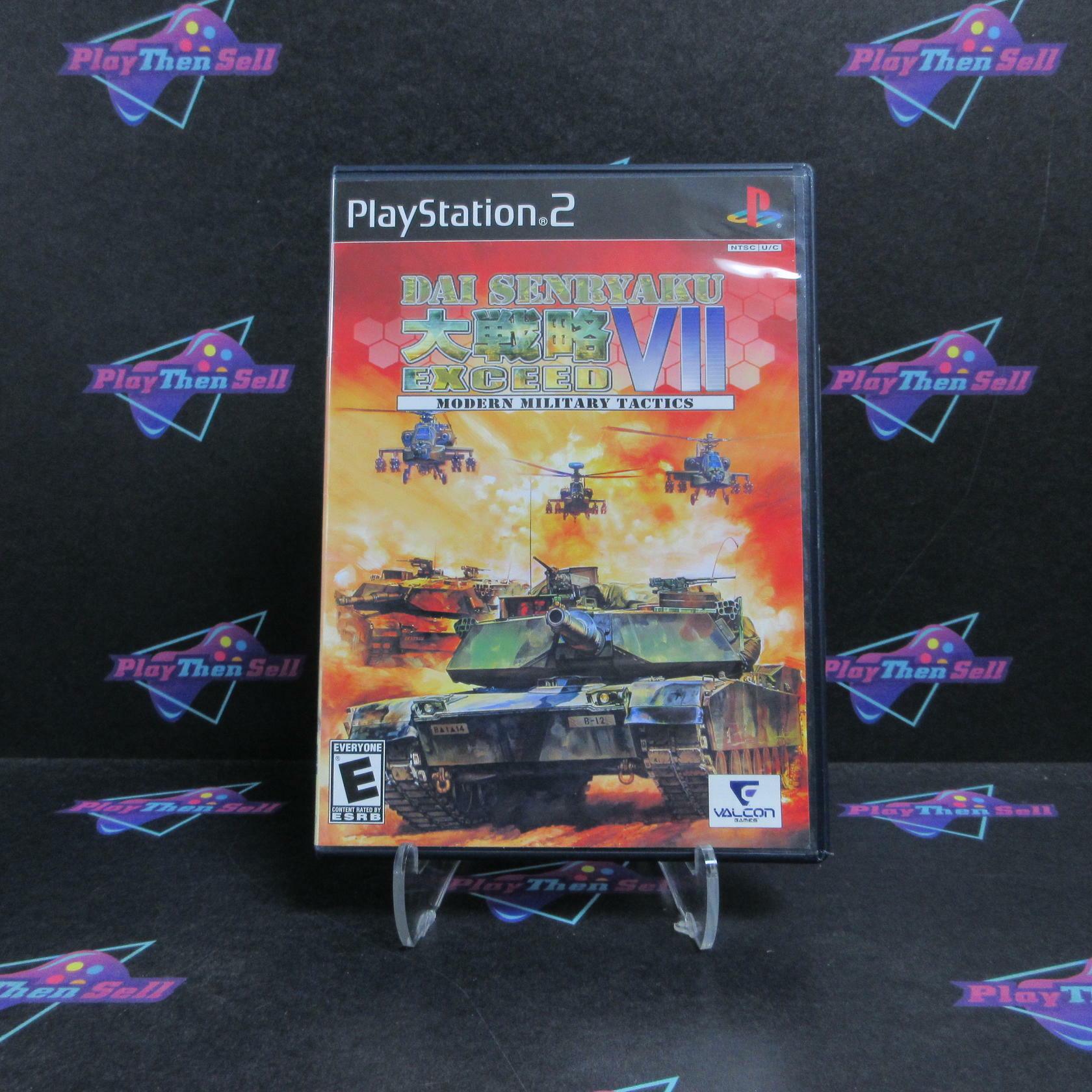 Dai Senryaku Exceed 7 Modern Military Tactics PS2 Complete - Very Good