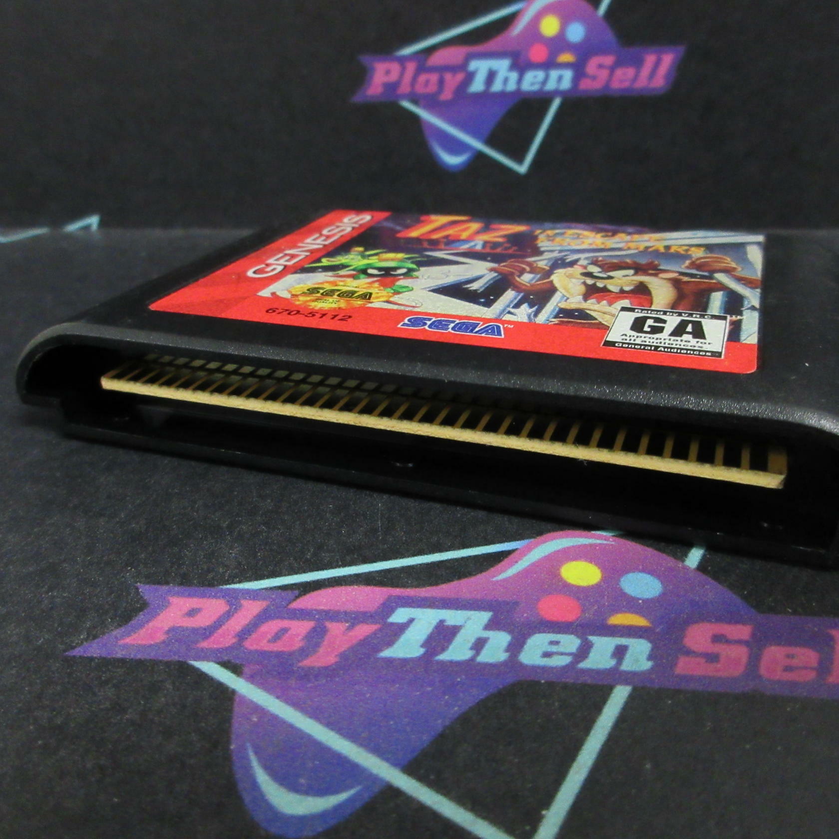 Taz in Escape from Mars Sega Genesis Complete - Refurbished