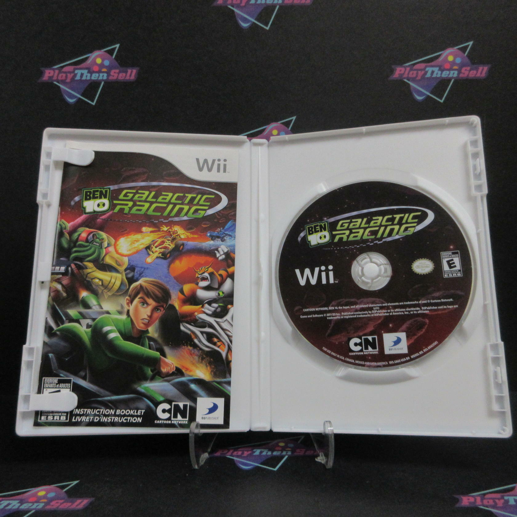 Ben 10 Galactic Racing Wii Complete - Refurbished