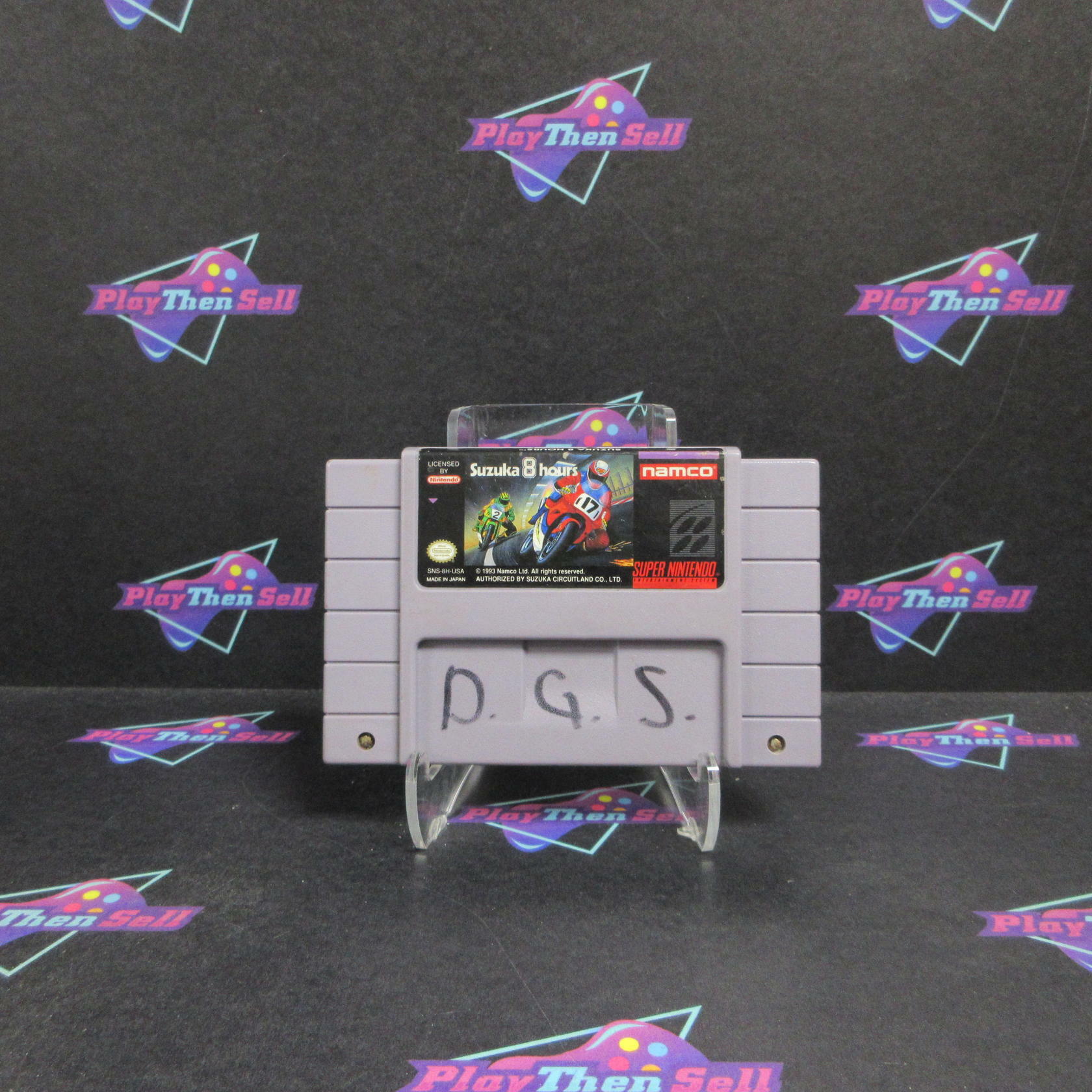 Suzuka 8 Hours Super Nintendo NES Cartridge / Tested - Very Good