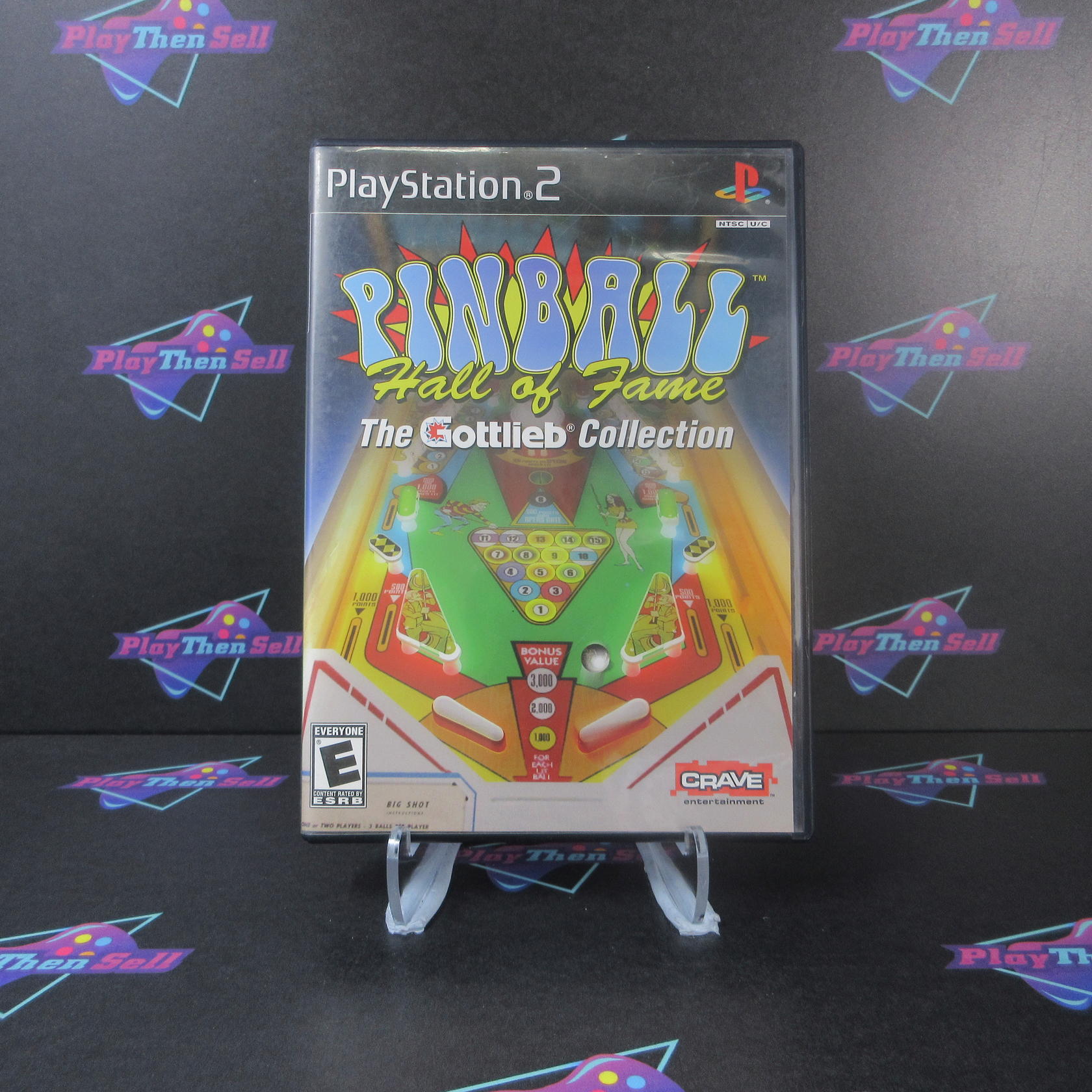 Pinball Refurbished Hall of Fame The Gottlieb Collection PS2 PlayStation 2 CIB - Very Good