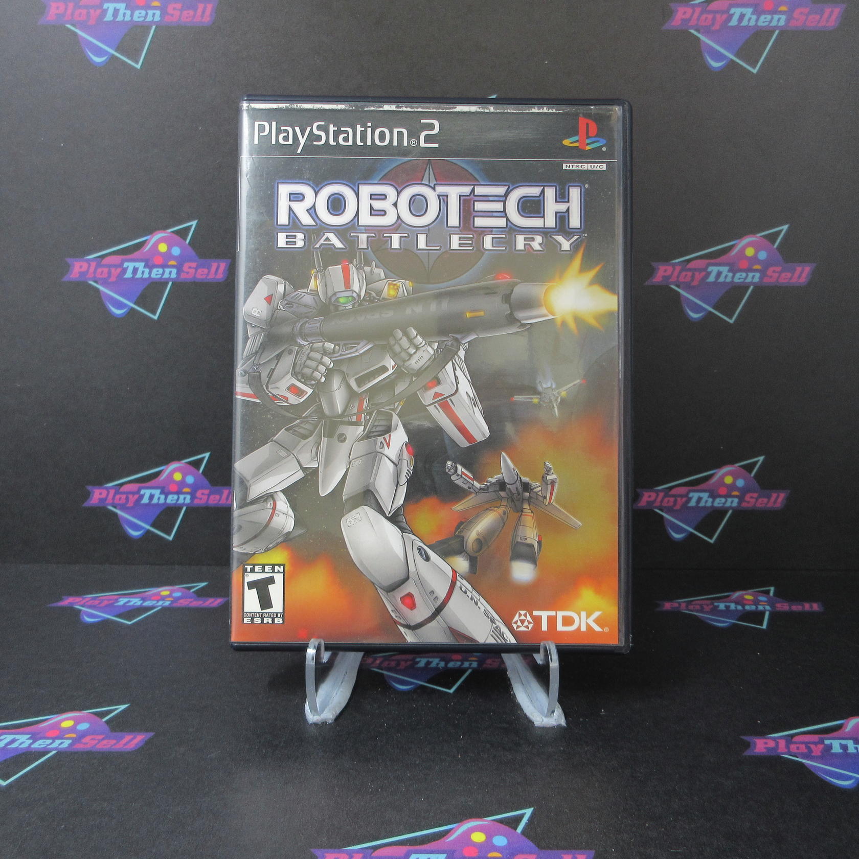 Robotech Battlecry PS2 PlayStation 2 + Reg Card Complete - Very Good