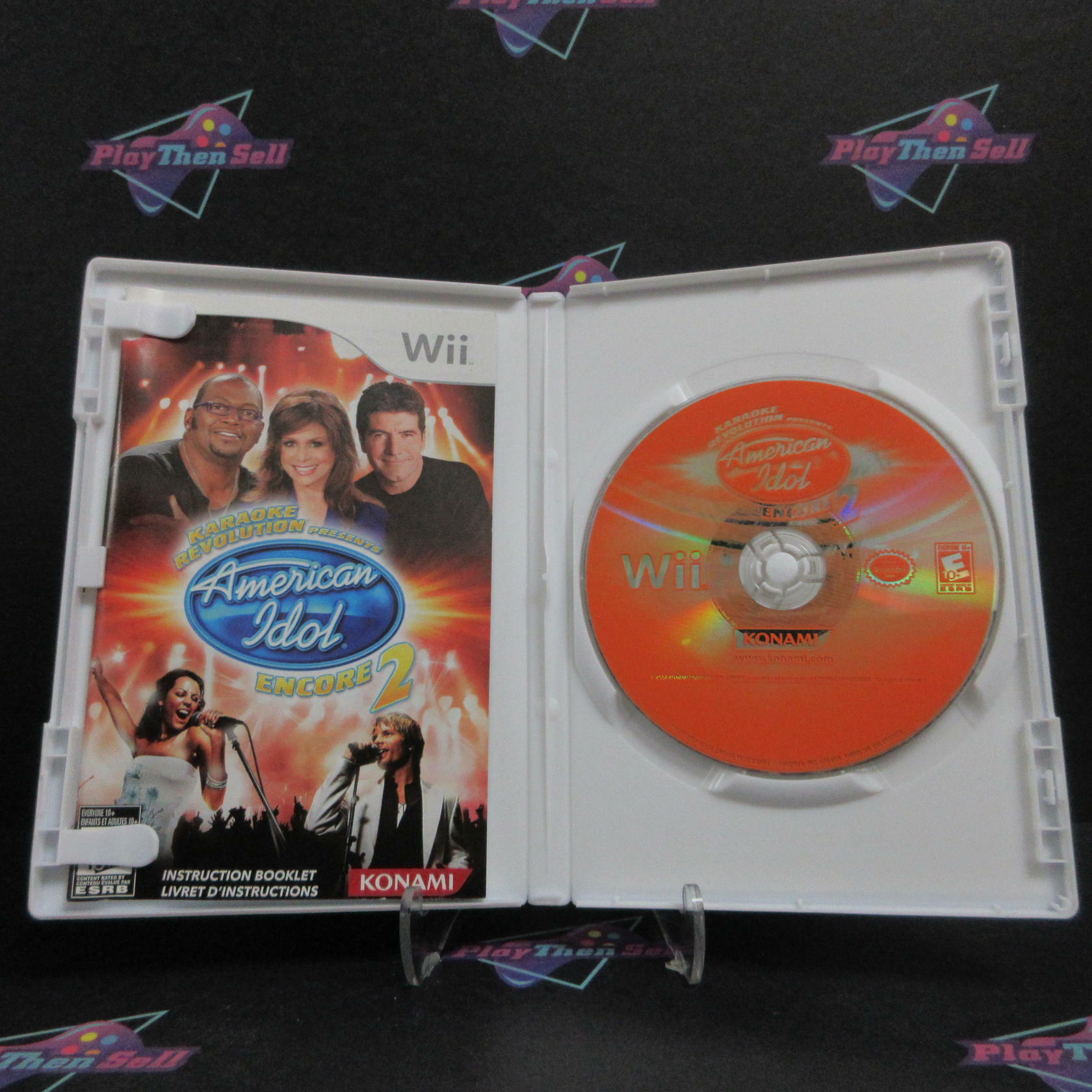 Karaoke Revolution American Idol Encore 2 Nintendo Wii Complete - Refurbished
