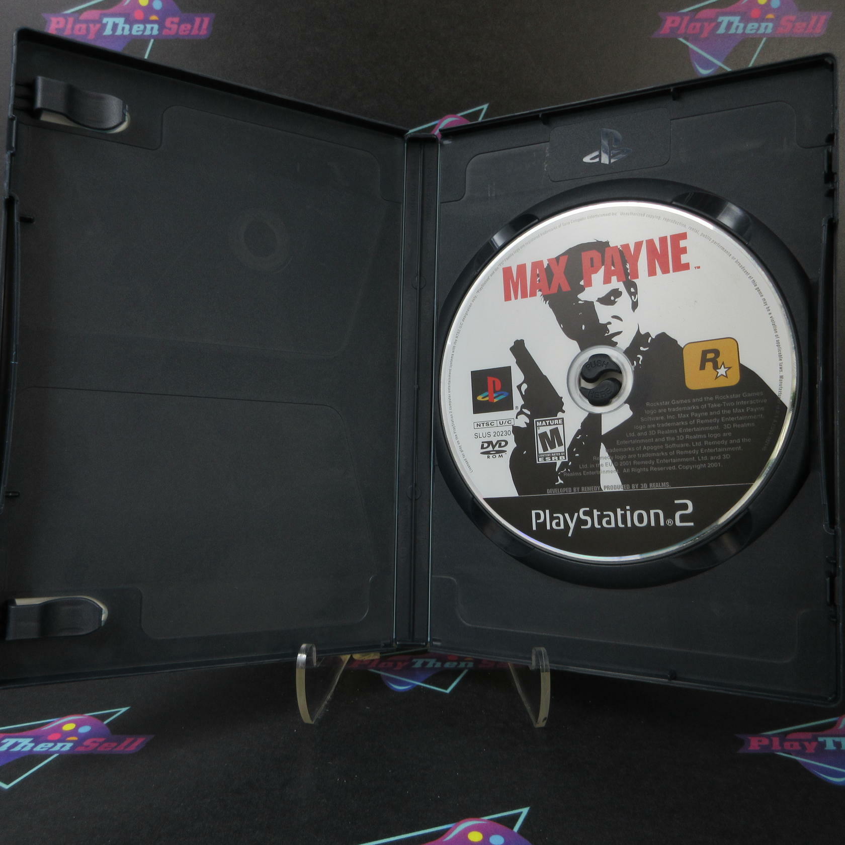 Max Payne PS2 PlayStation 2 - Very Good