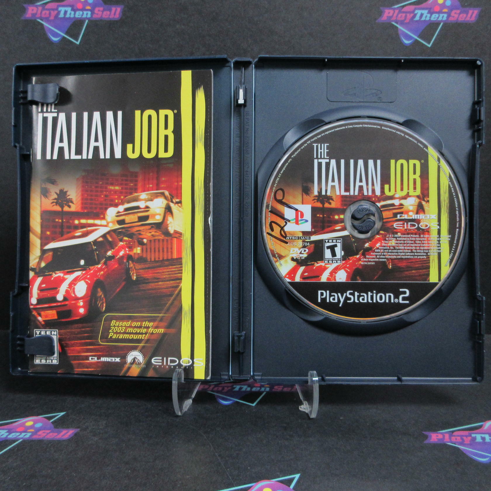 The Italian Job PS2 PlayStation 2 + Reg Card Complete - Very Good