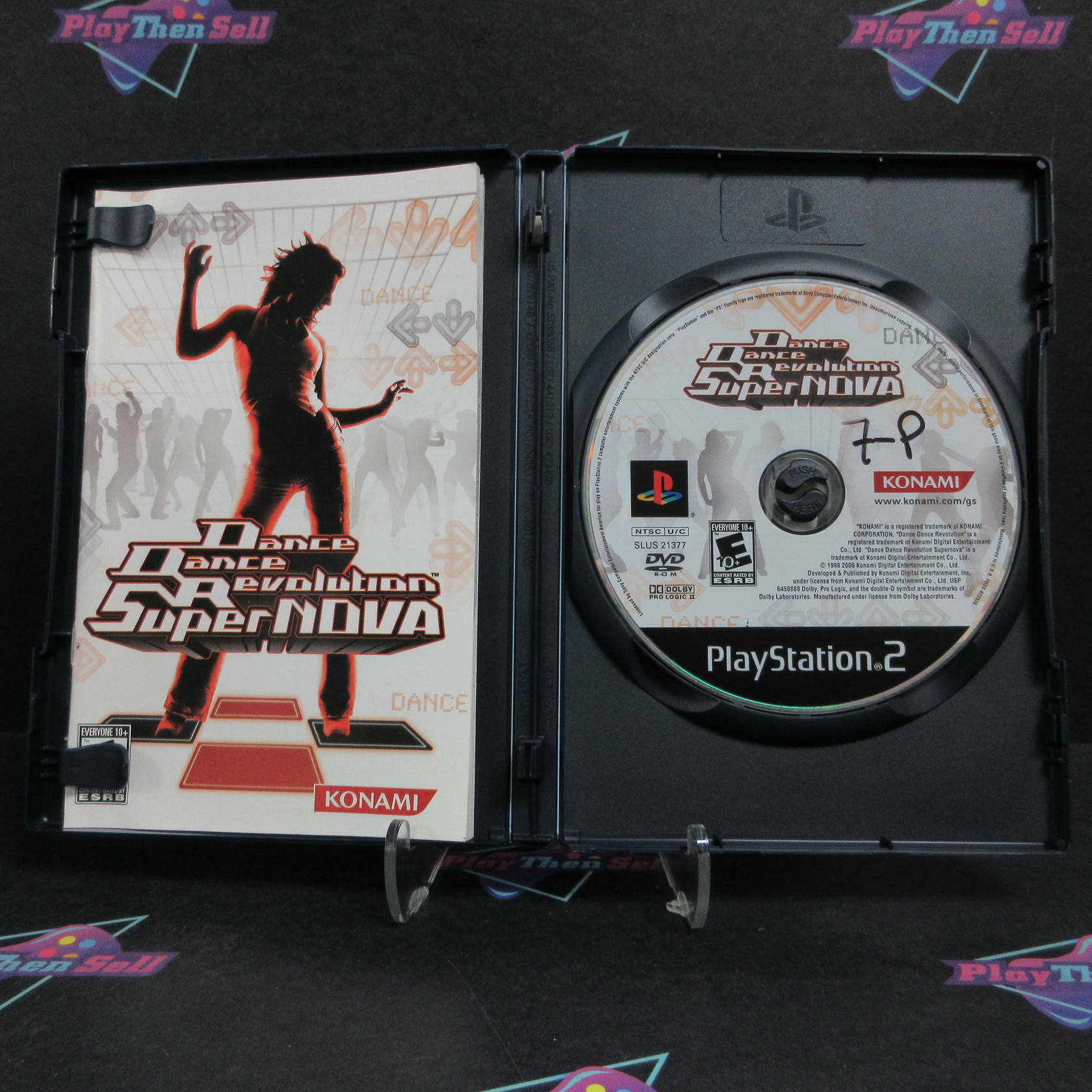 Dance Dance Revolution Supernova PlayStation 2 PS2 Complete - Very Good
