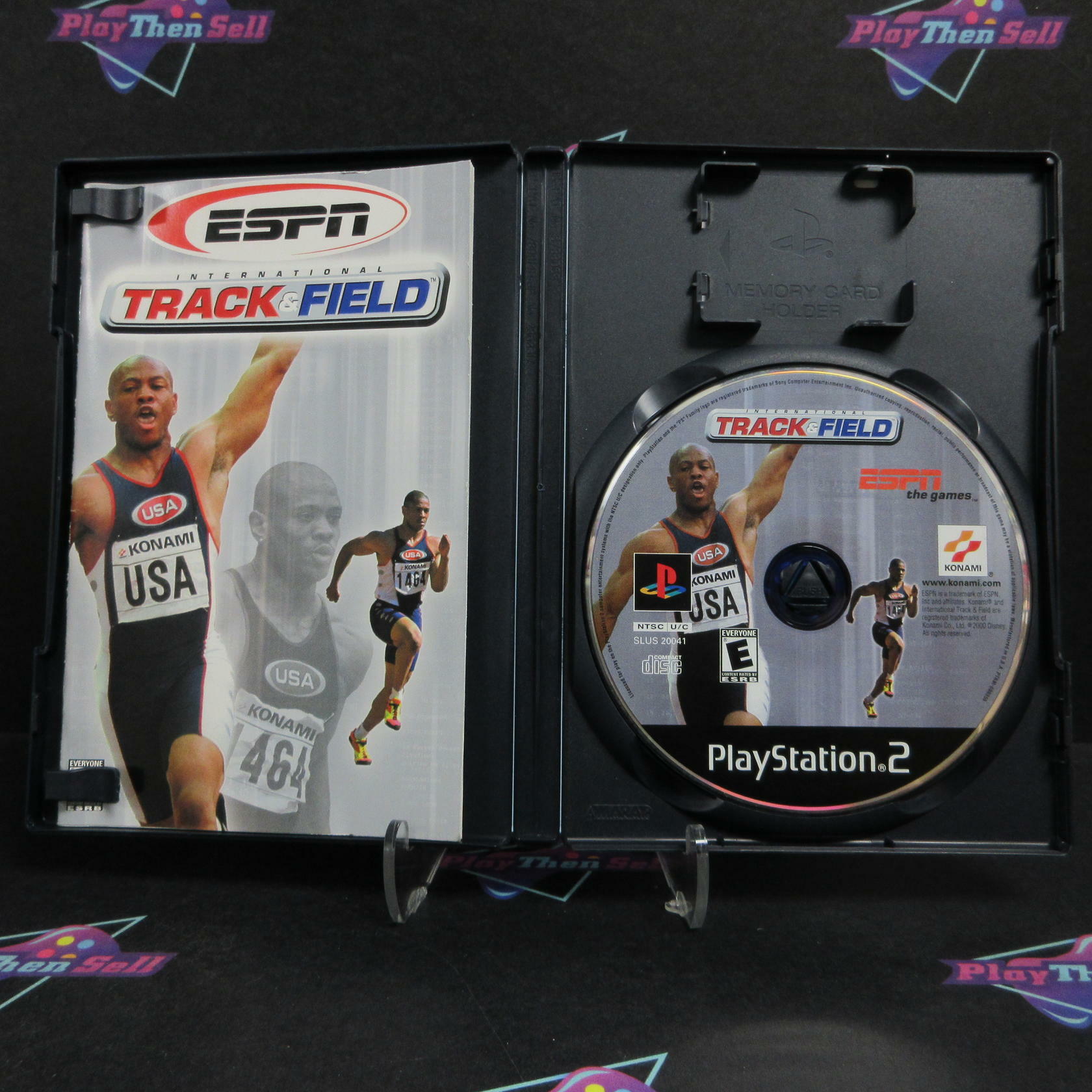 ESPN International Track & Field PS2 PlayStation 2 Complete - Very Good