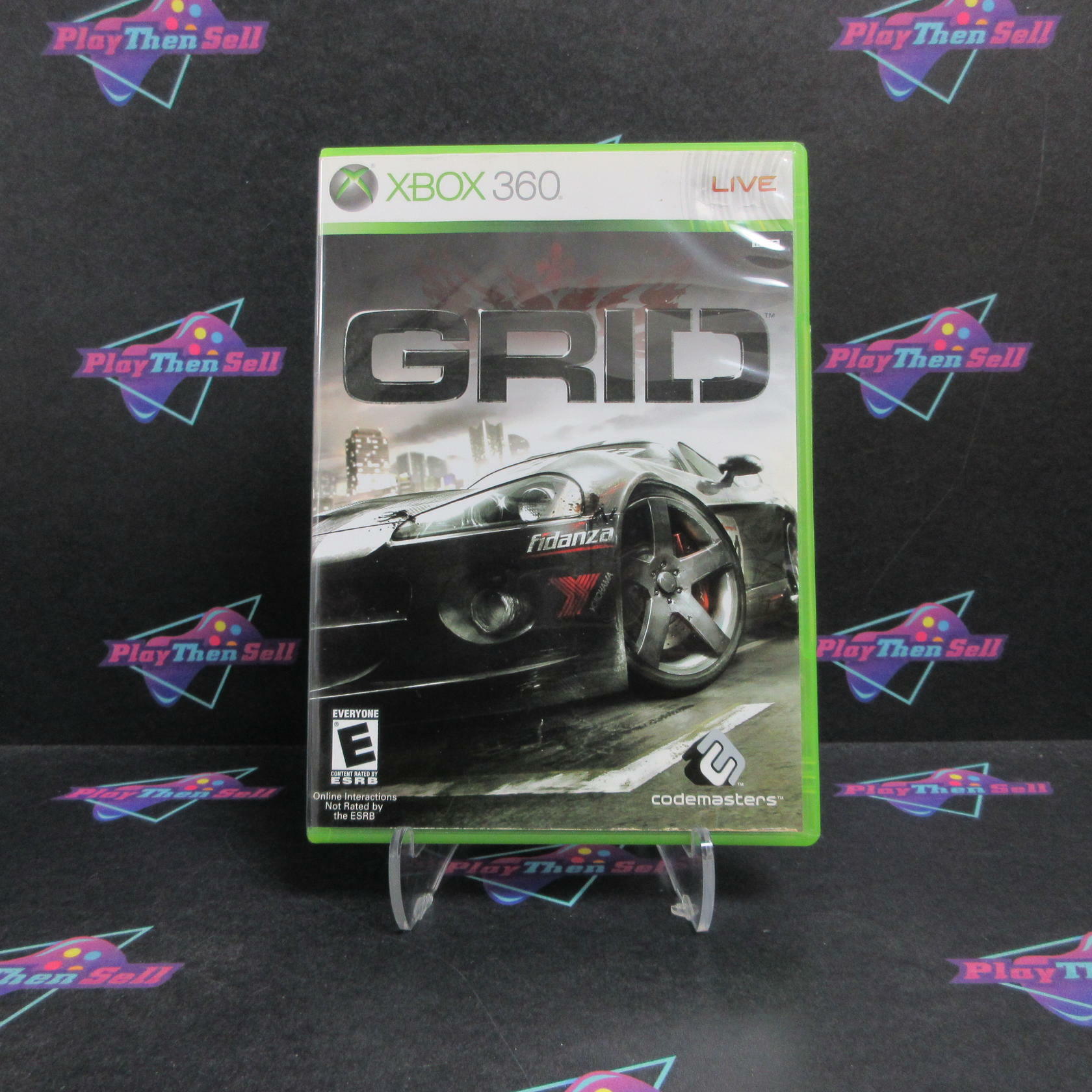 GRID Xbox 360 Rental Art Complete - Very Good