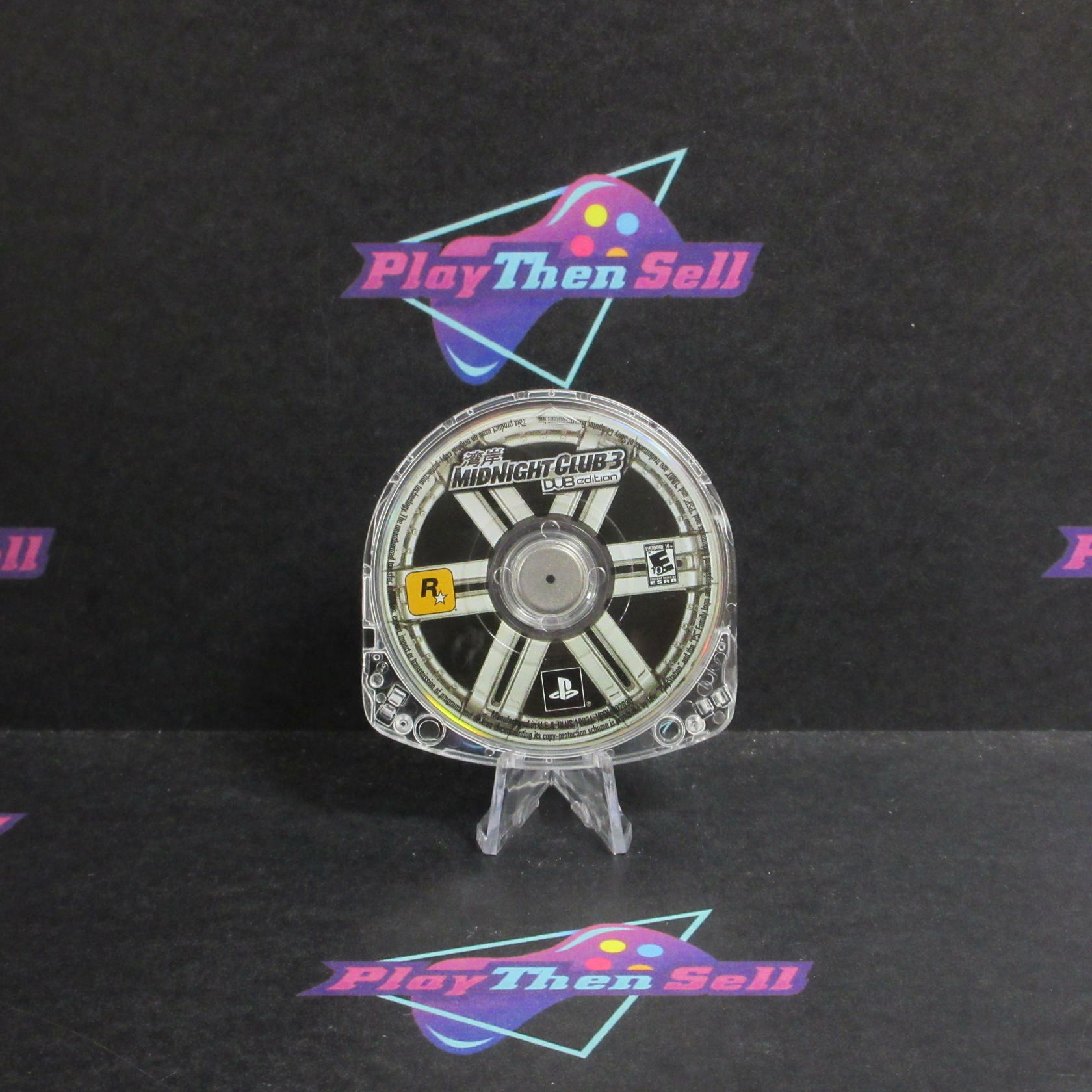 Midnight Club 3 Dub Edition Sony PSP Clear UMD Disc Only - Very Good