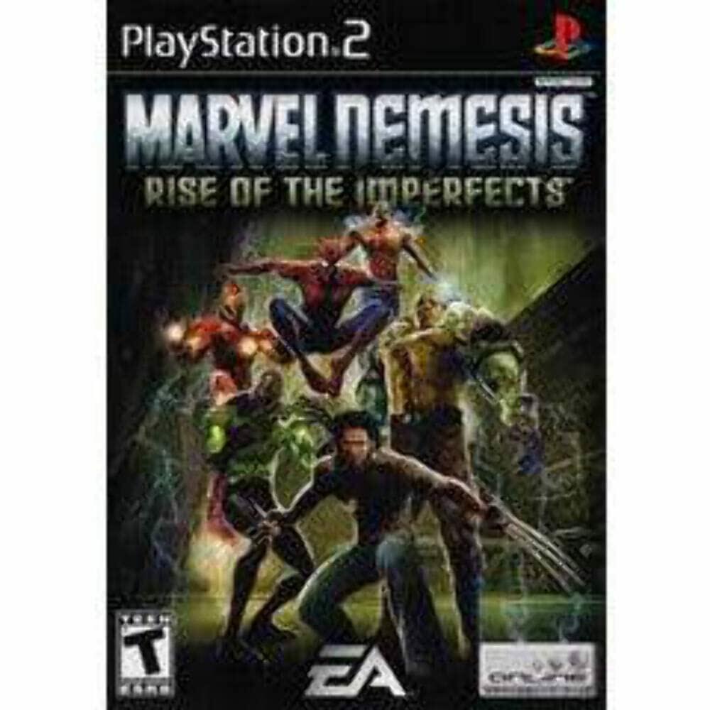 Marvel Nemesis Rise of the Imperfects PS2 PlayStation 2 GH Complete - Excellent