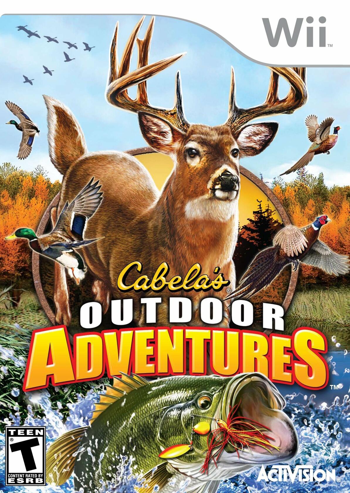 Cabelas Outdoor Adventure 2010 Nintendo Wii Complete - Very Good