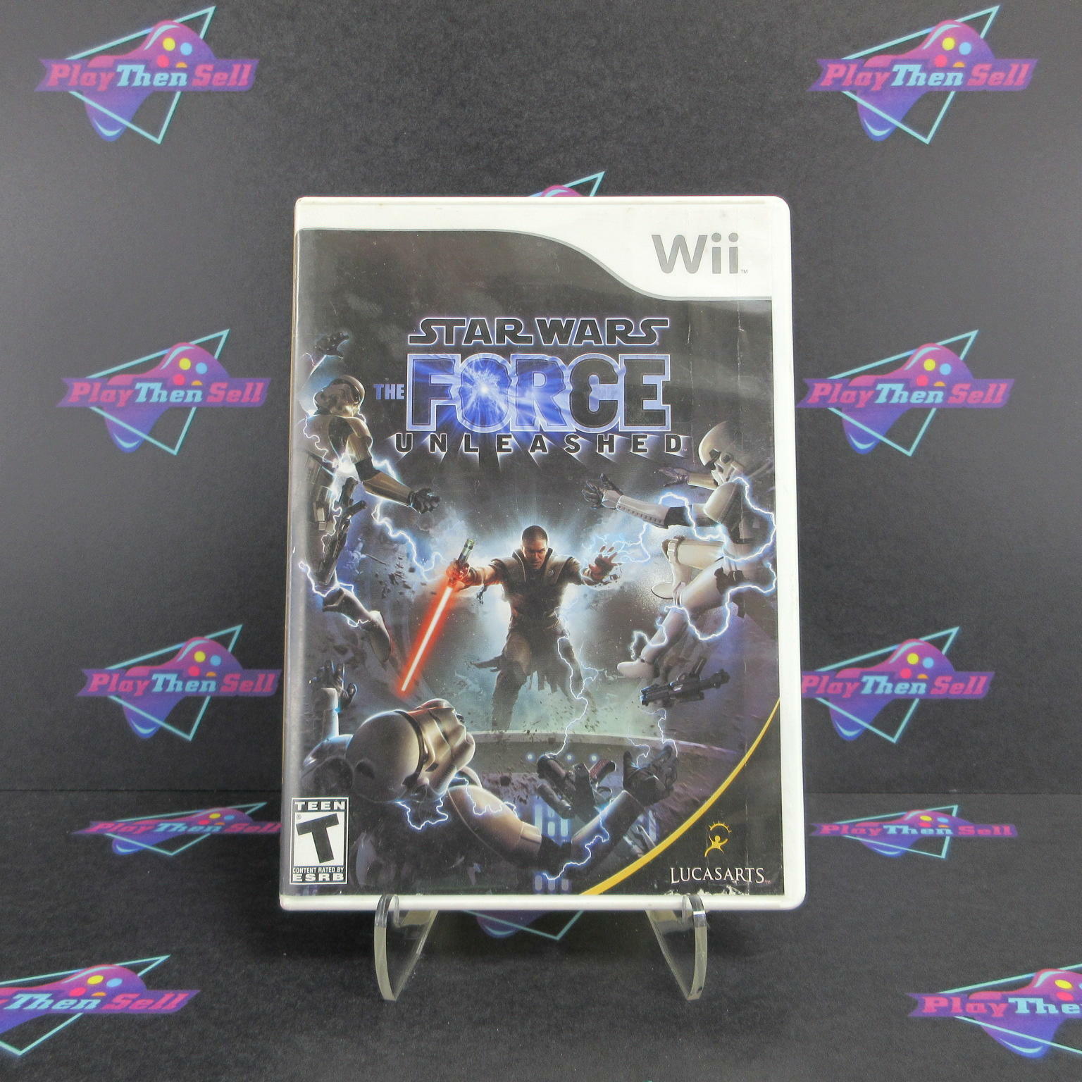 Star Wars The Force Unleashed Nintendo Wii Complete - Very Good