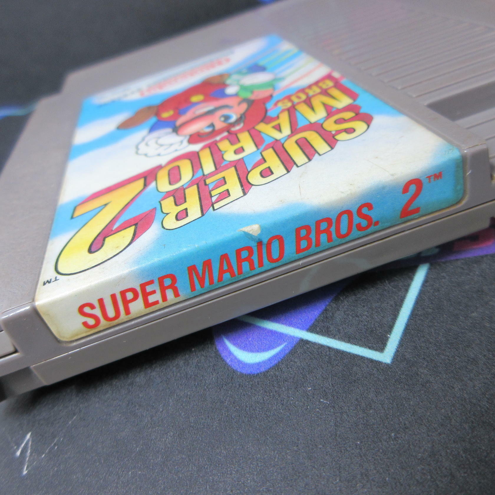 Super Mario Bros 2 Nintendo NES Cartridge Authentic / Tested - Very Good