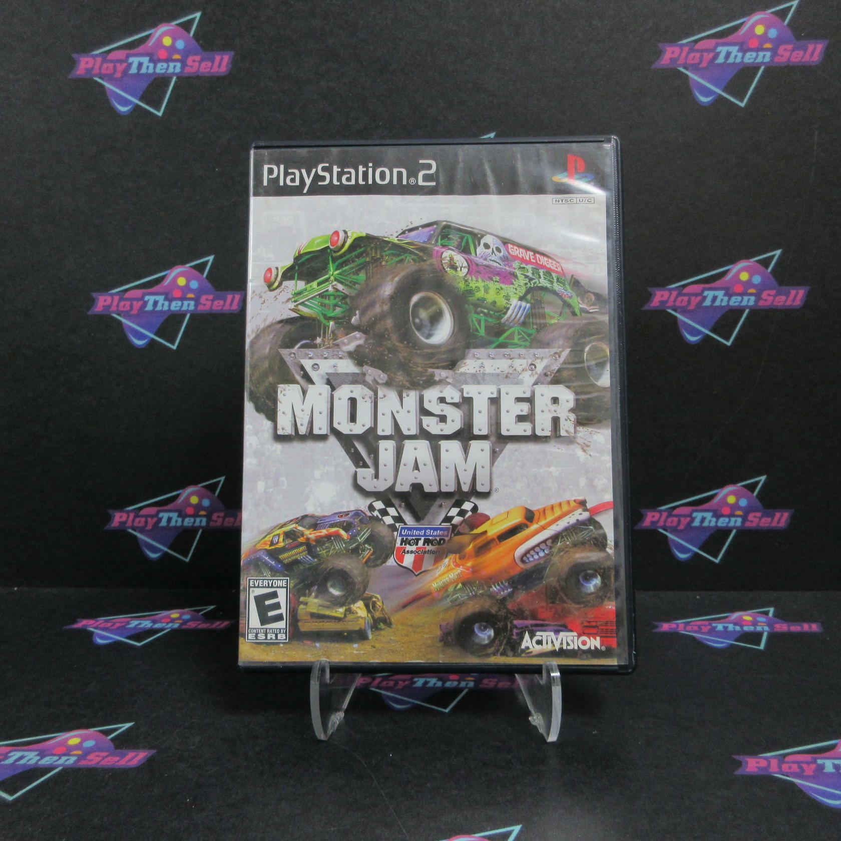 Monster Jam PS2 PlayStation 2 Complete - Very Good