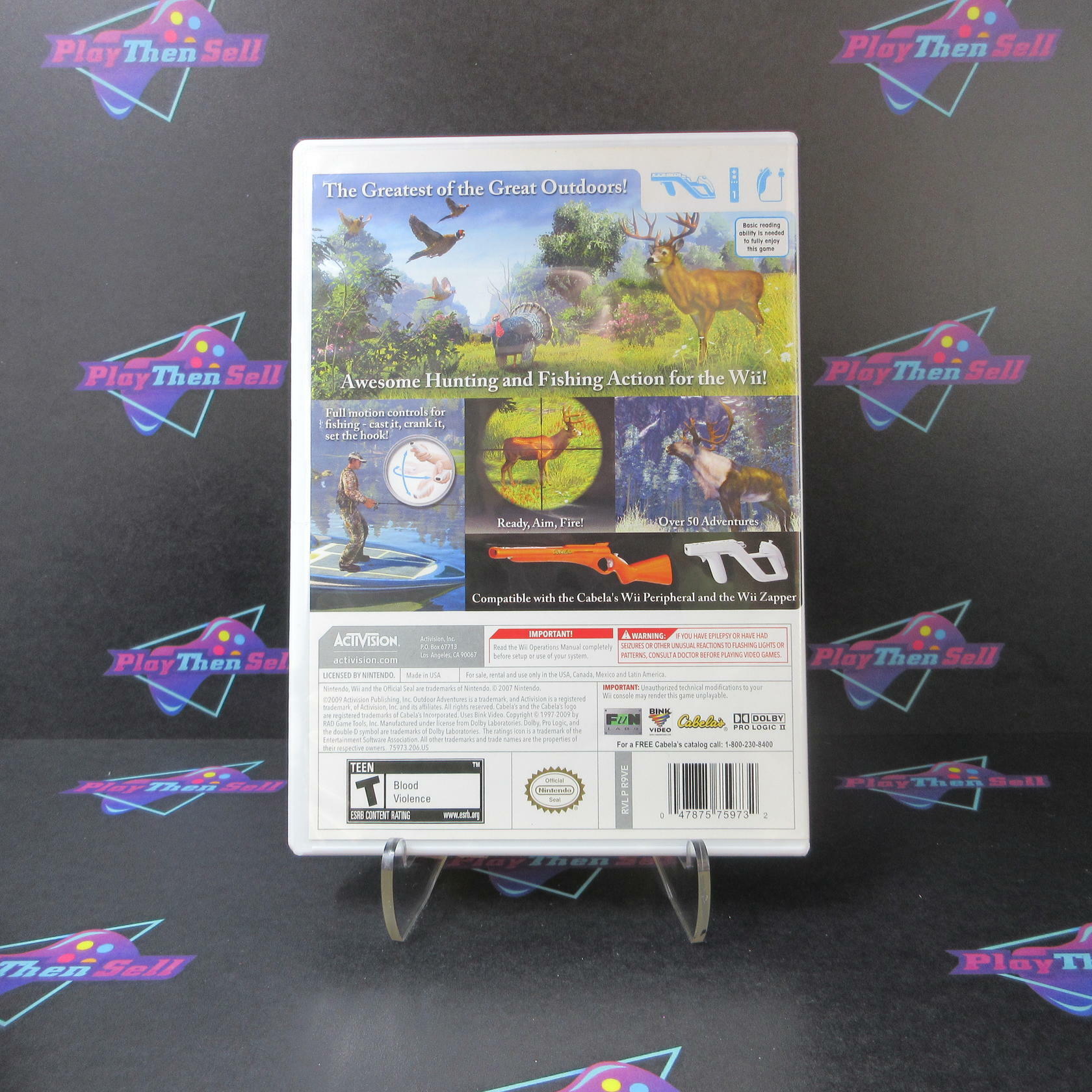 Cabelas Outdoor Adventure 2010 Nintendo Wii Complete - Very Good