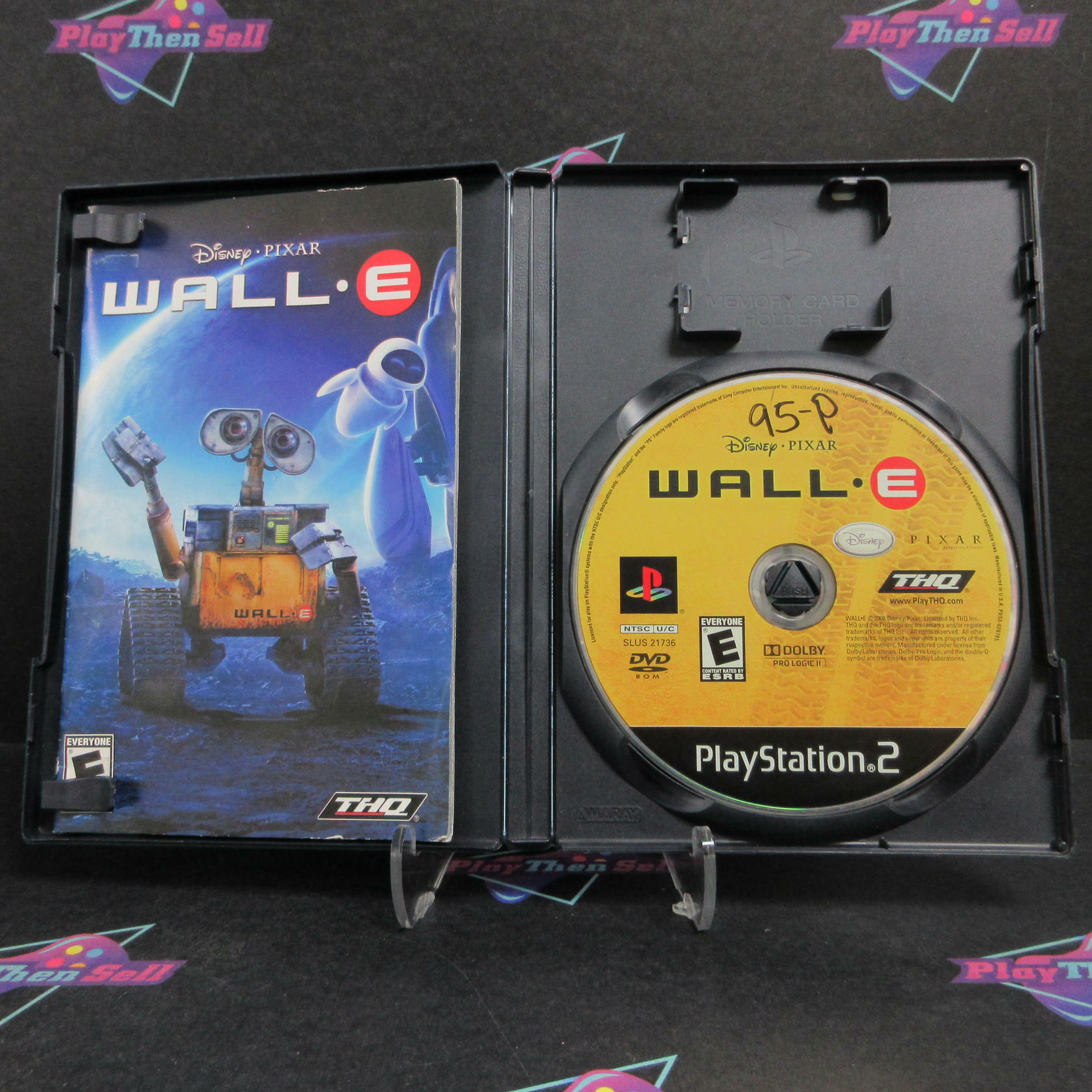 Wall-E PS2 PlayStation 2 Complete - Very Good
