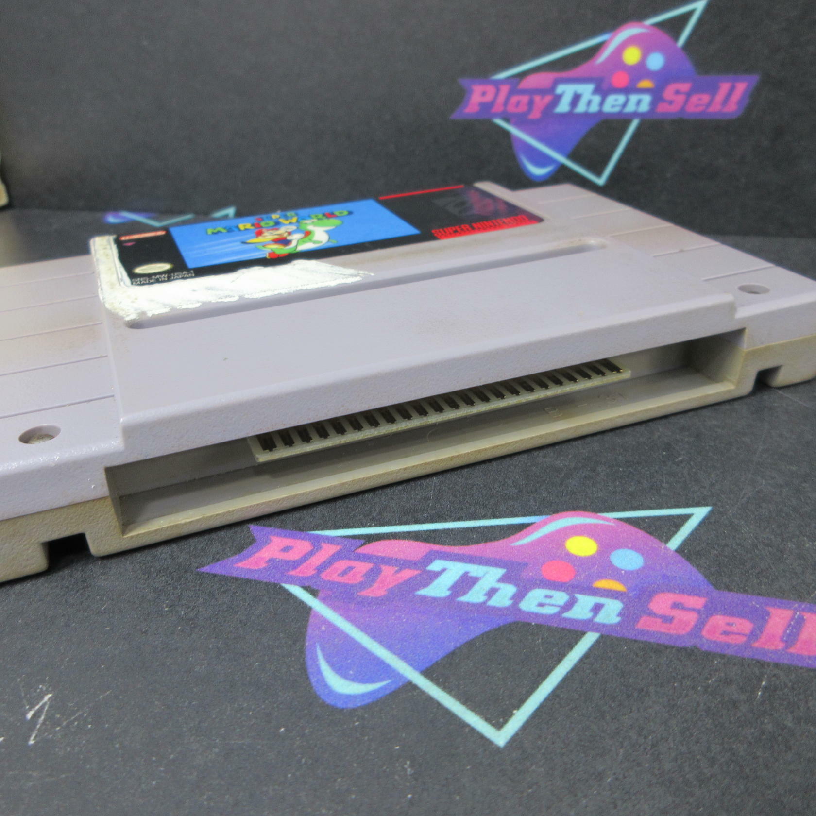 Super Mario World Super Nintendo SNES Cartridge / Tested - Very Good