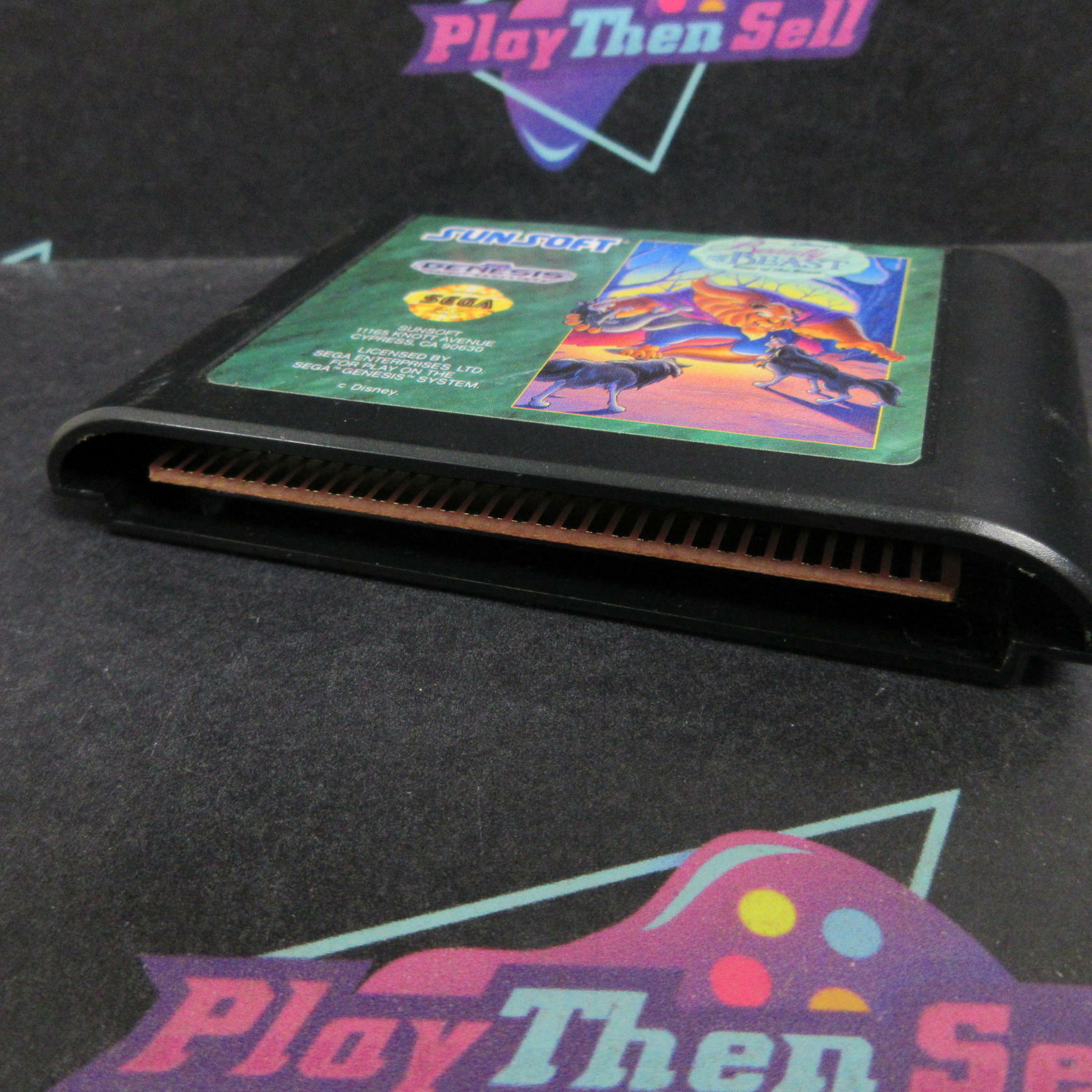 Beauty and the Beast Roar of the Beast Sega Genesis Complete - Refurbished