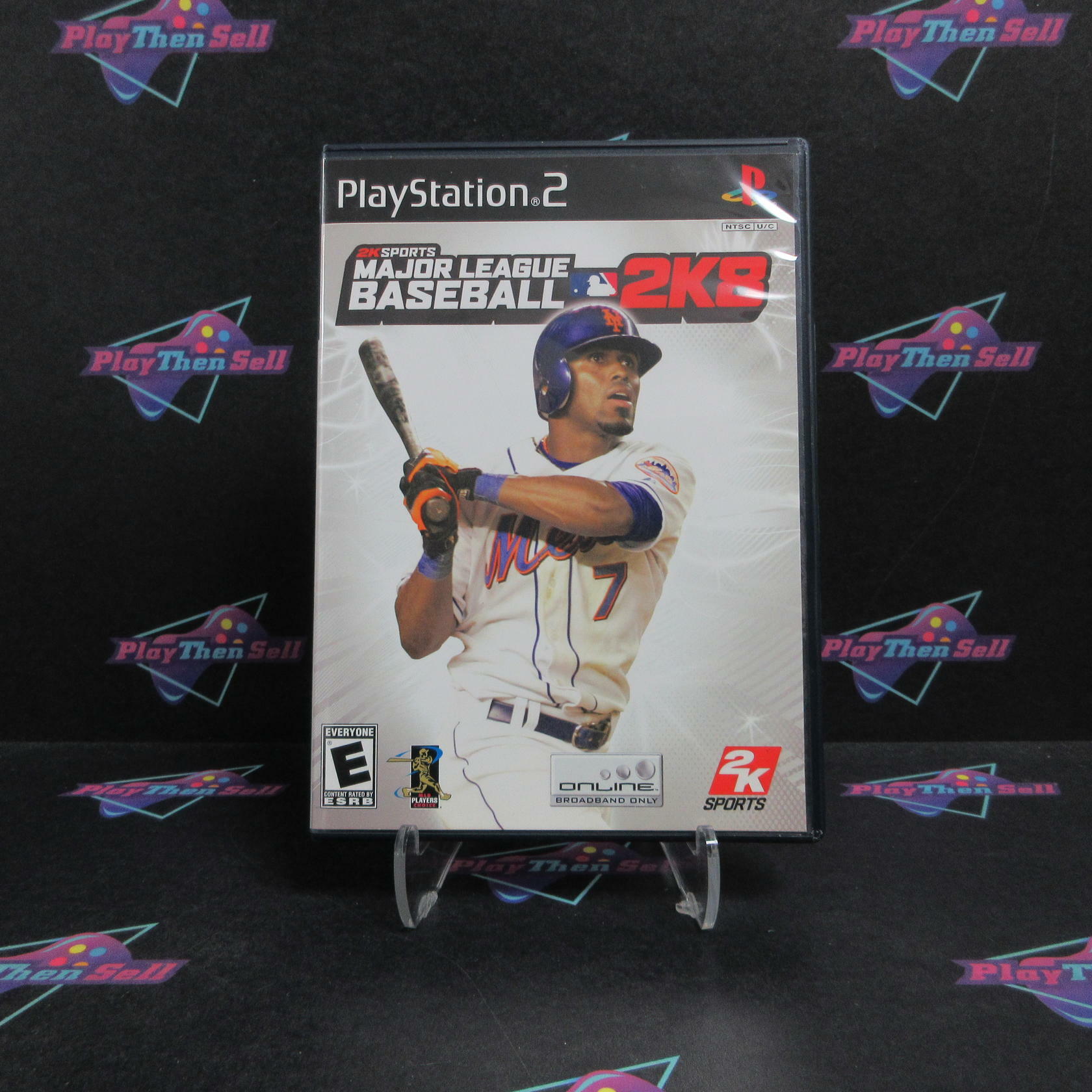 Major League Baseball 2K8 PS2 PlayStation 2 Complete - Excellent
