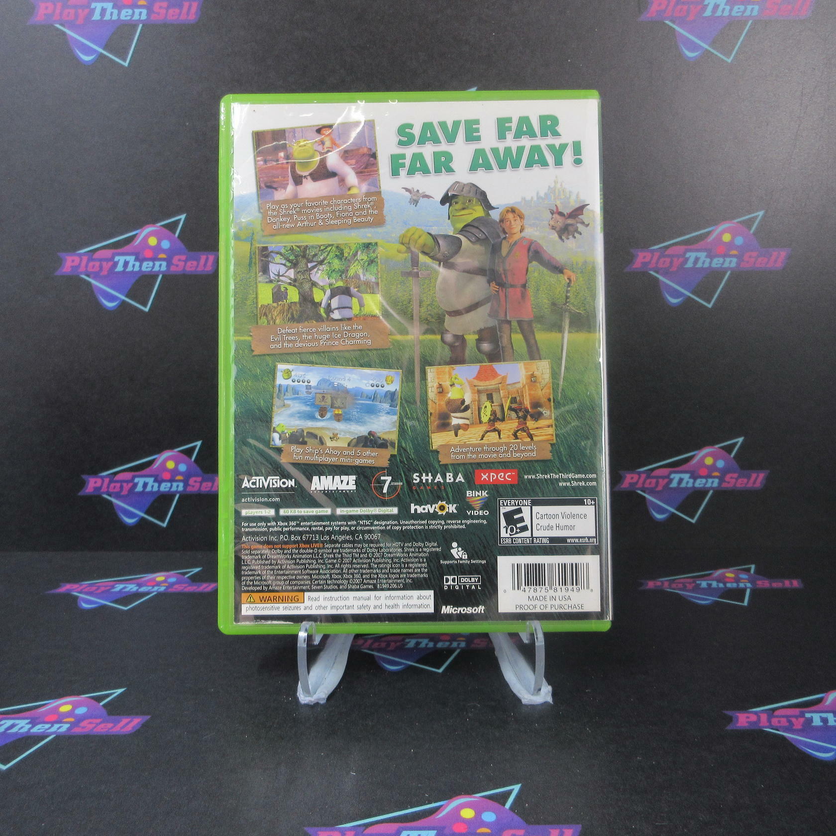 Shrek the Third Xbox 360 Complete - Excellent