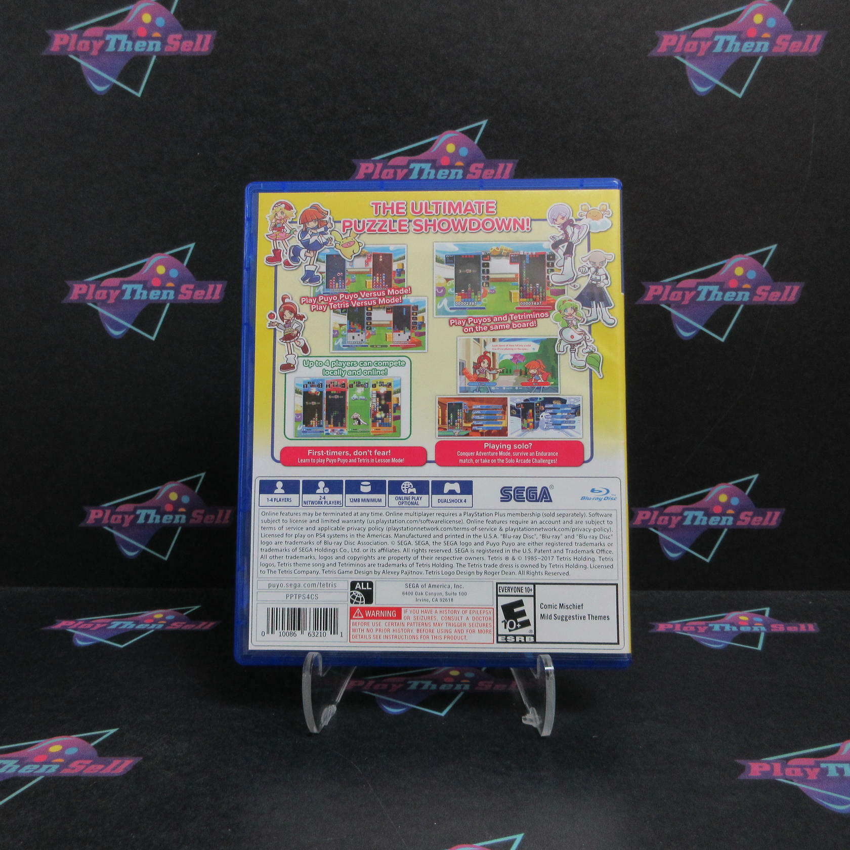 Puyo Puyo Tetris PS4 PlayStation 4 Complete - Refurbished