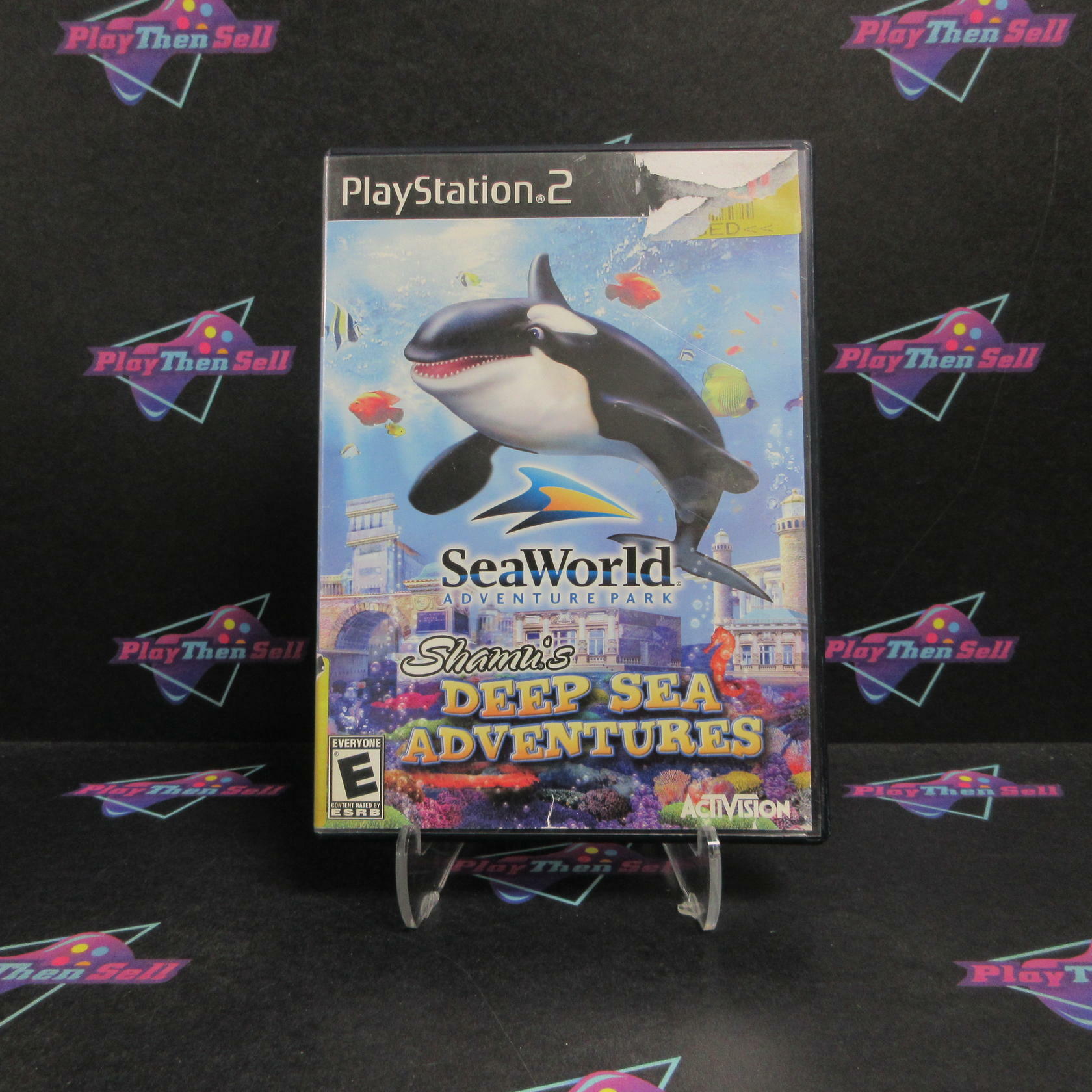 Sea World Shamu's Deep Sea Adventure PS2 PlayStation 2 - Very Good