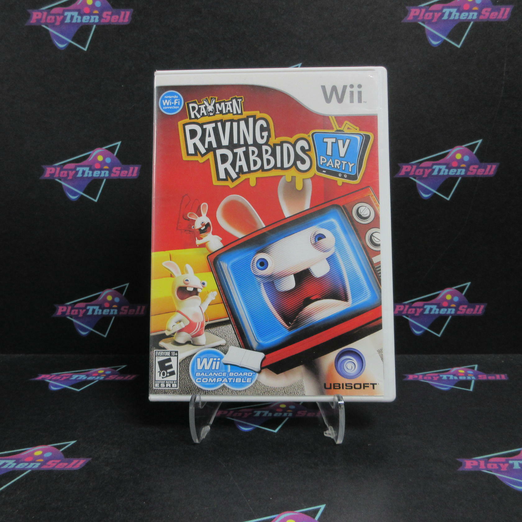 Rayman Raving Rabbids TV Party Nintendo Wii - Very Good