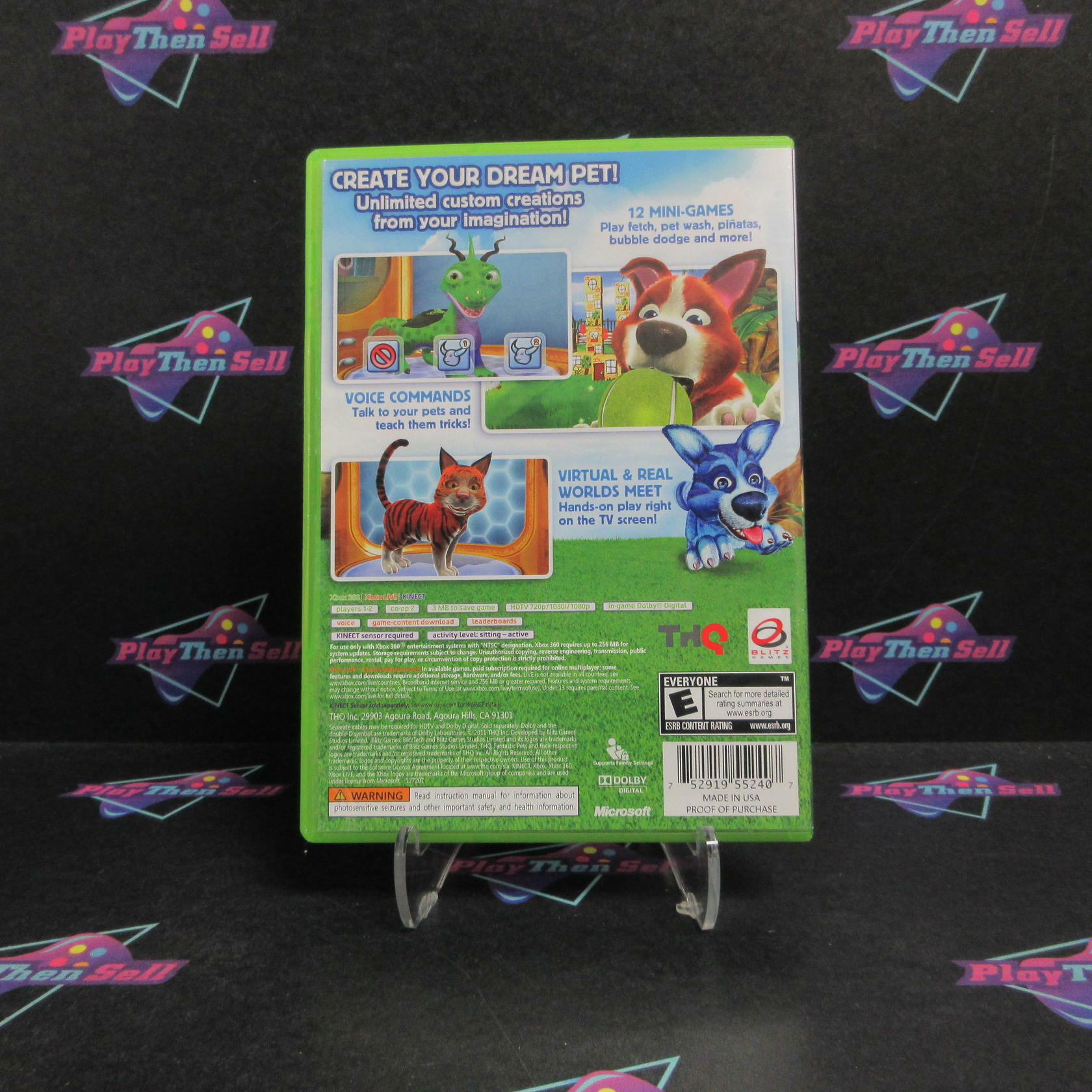 Fantastic Pets Xbox 360 Complete - Excellent