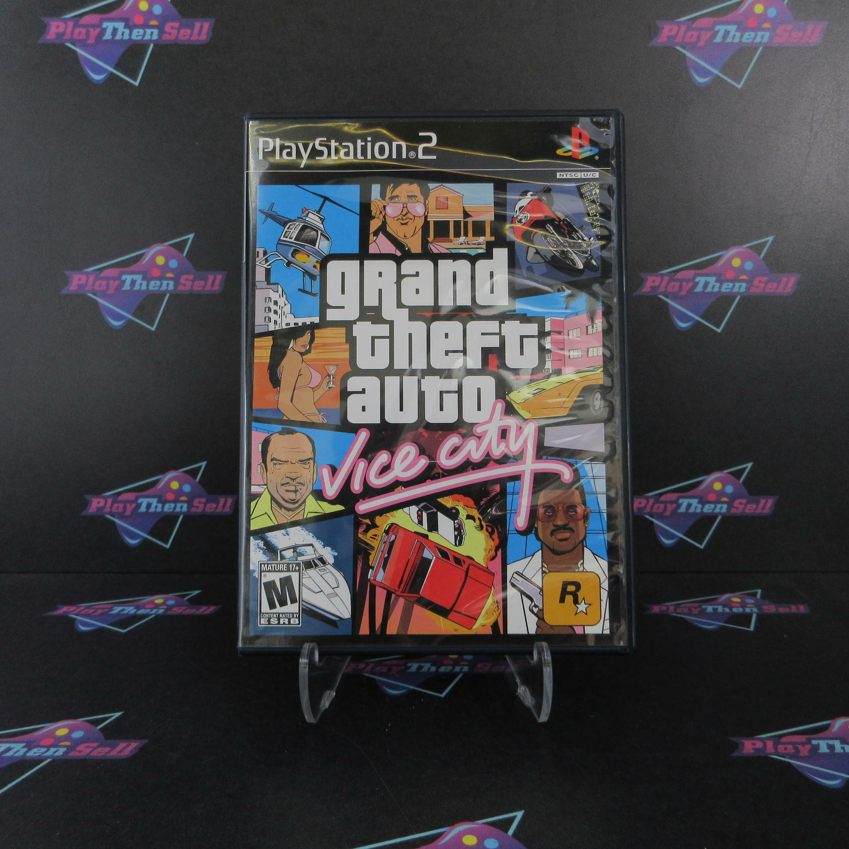 Grand Theft Auto Vice City PS2 PlayStation 2 + Map Complete - Excellent