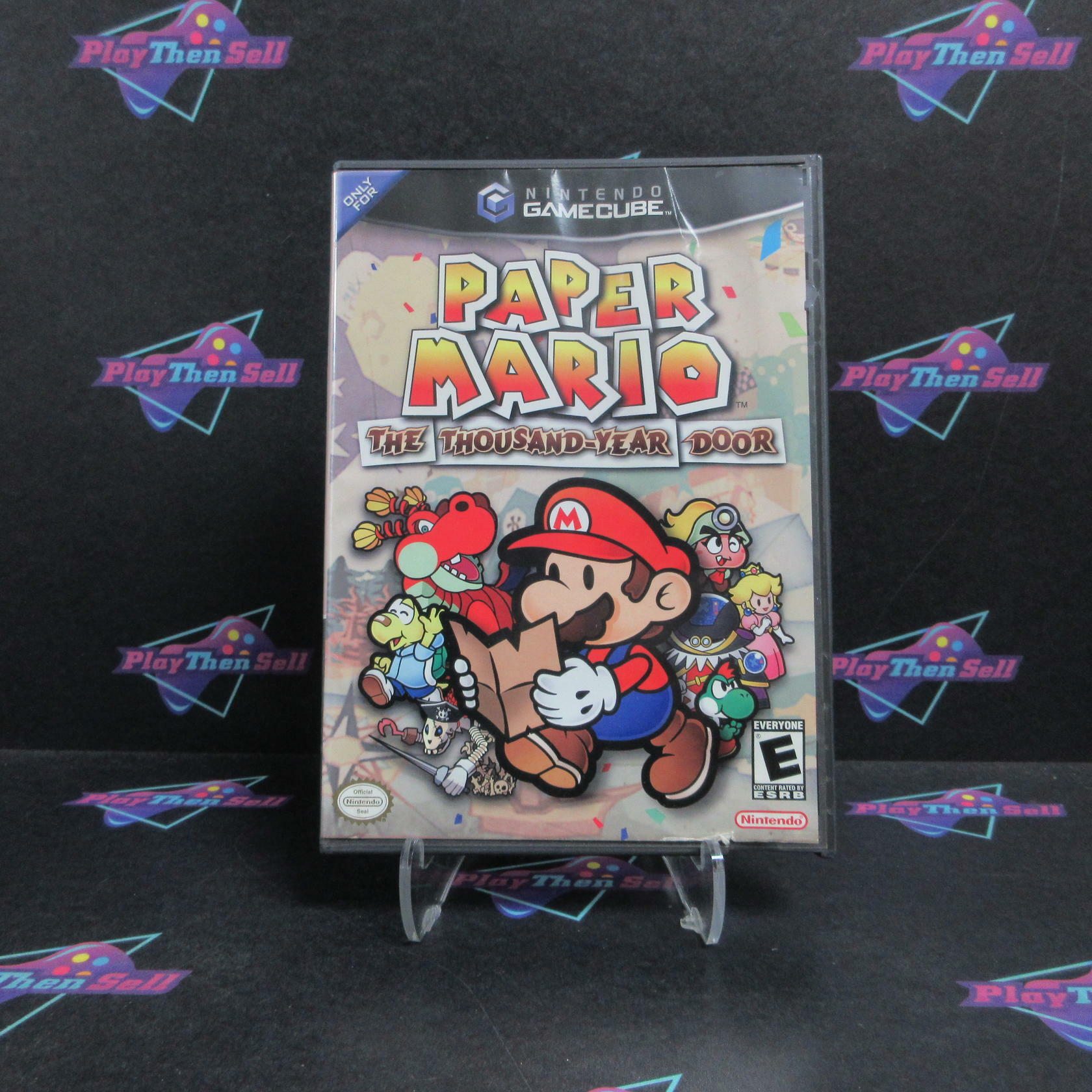 Paper Mario The Thousand-Year Door Nintendo Gamecube - Very Good