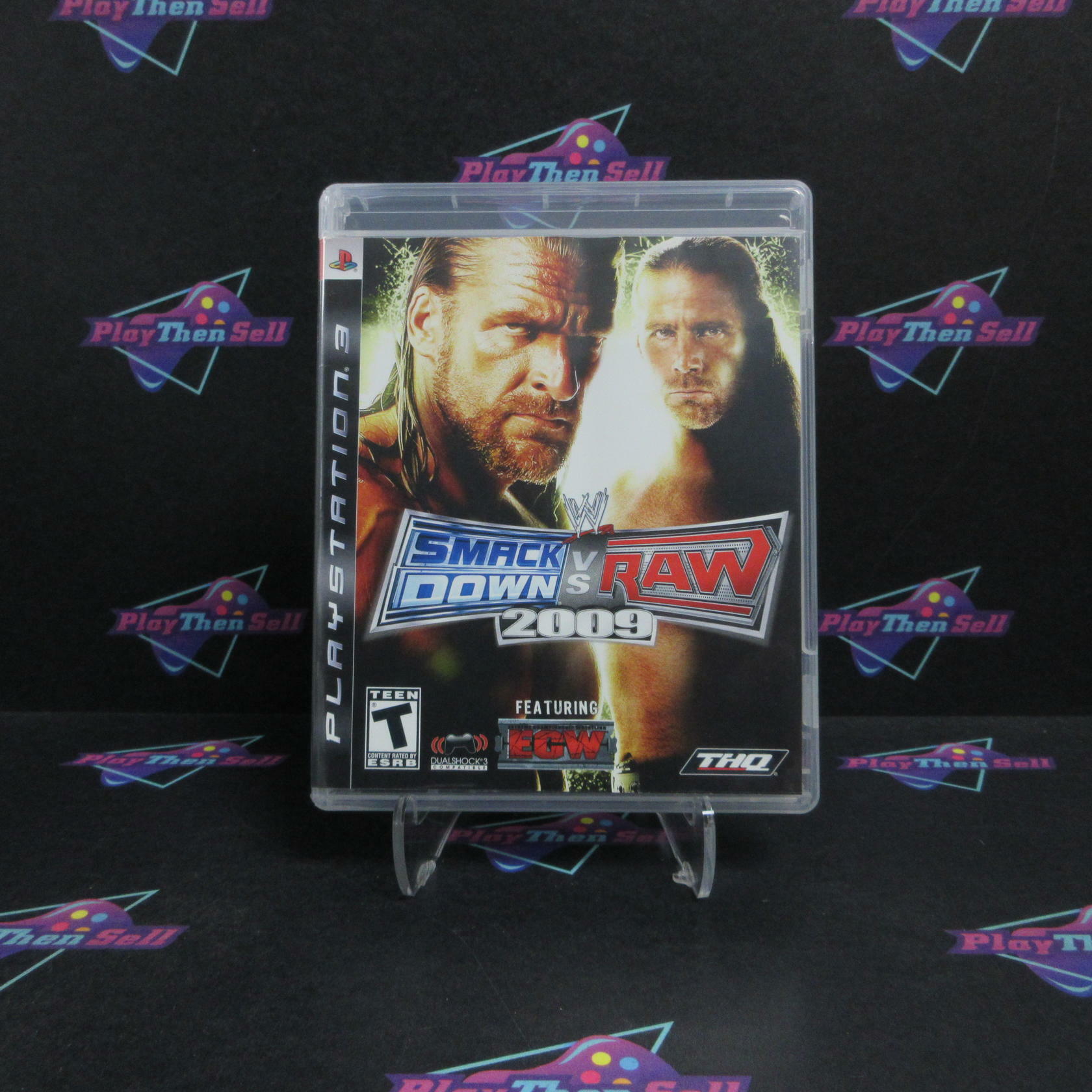 WWE Smackdown vs Raw 2009 PS3 PlayStation 3 Complete - Excellent