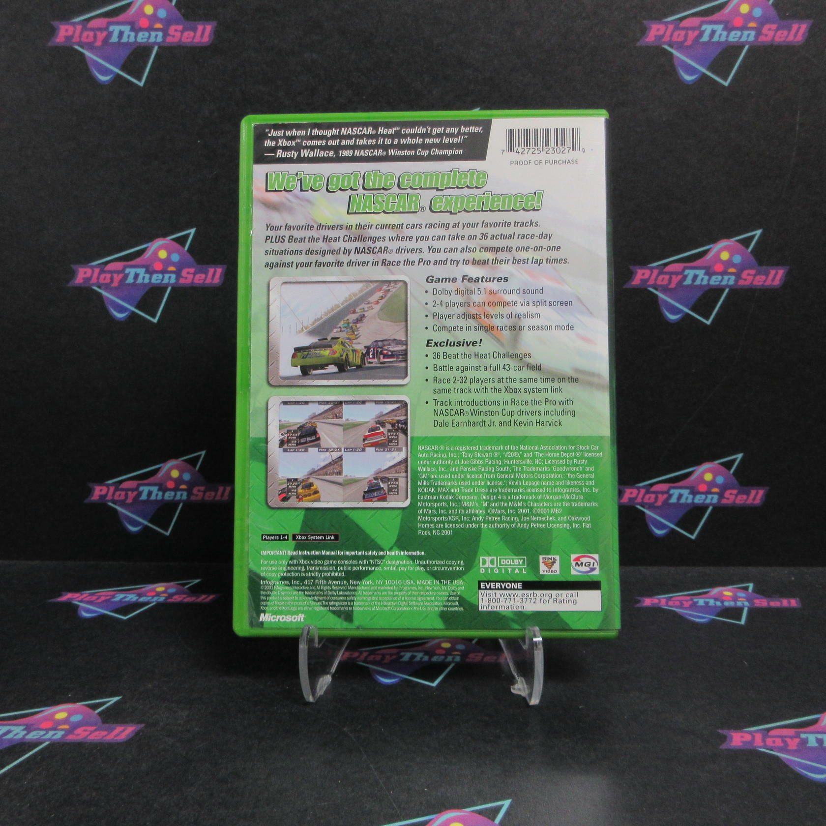 Nascar Heat 2002 Xbox Complete - Refurbished