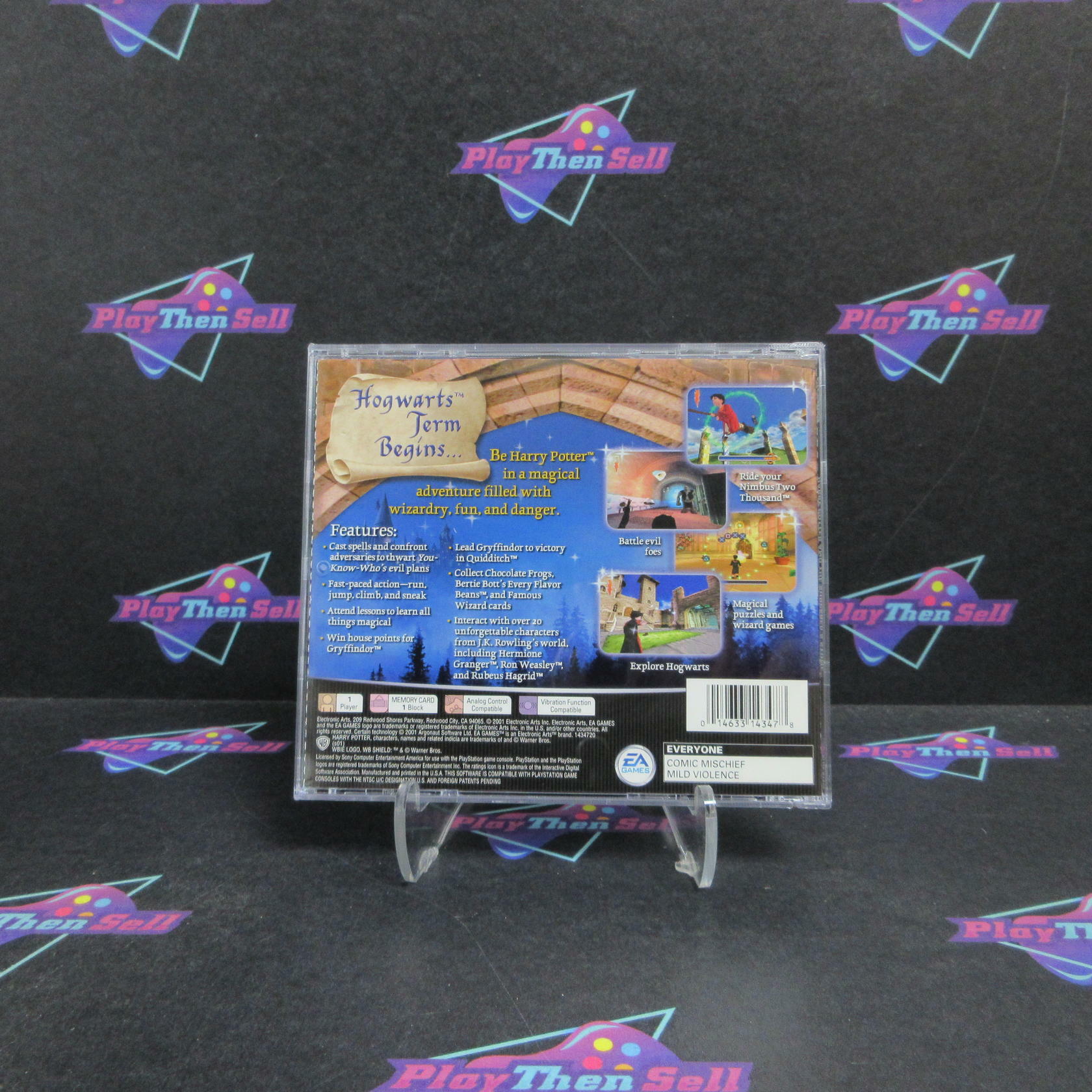 Harry Potter and the Sorcerers Stone PS1 PlayStation 1 Complete - Refurbished