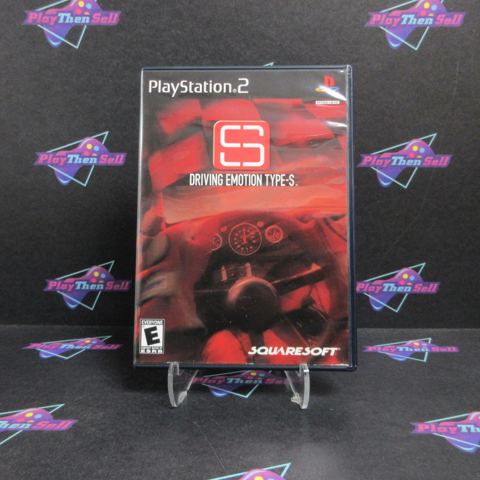 Driving Emotion Type-S PS2 PlayStation 2 + Reg Card Complete - Very Good