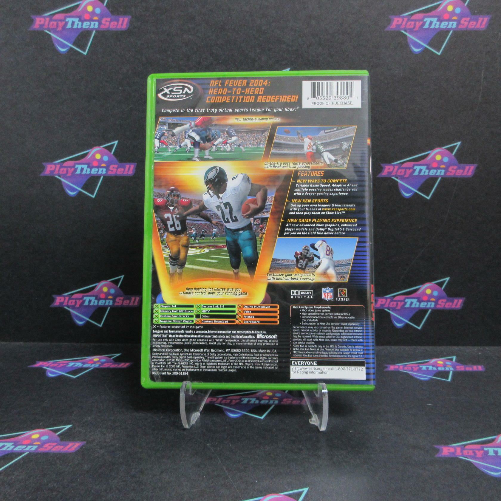 NFL Fever 2004 Xbox Complete - Refurbished