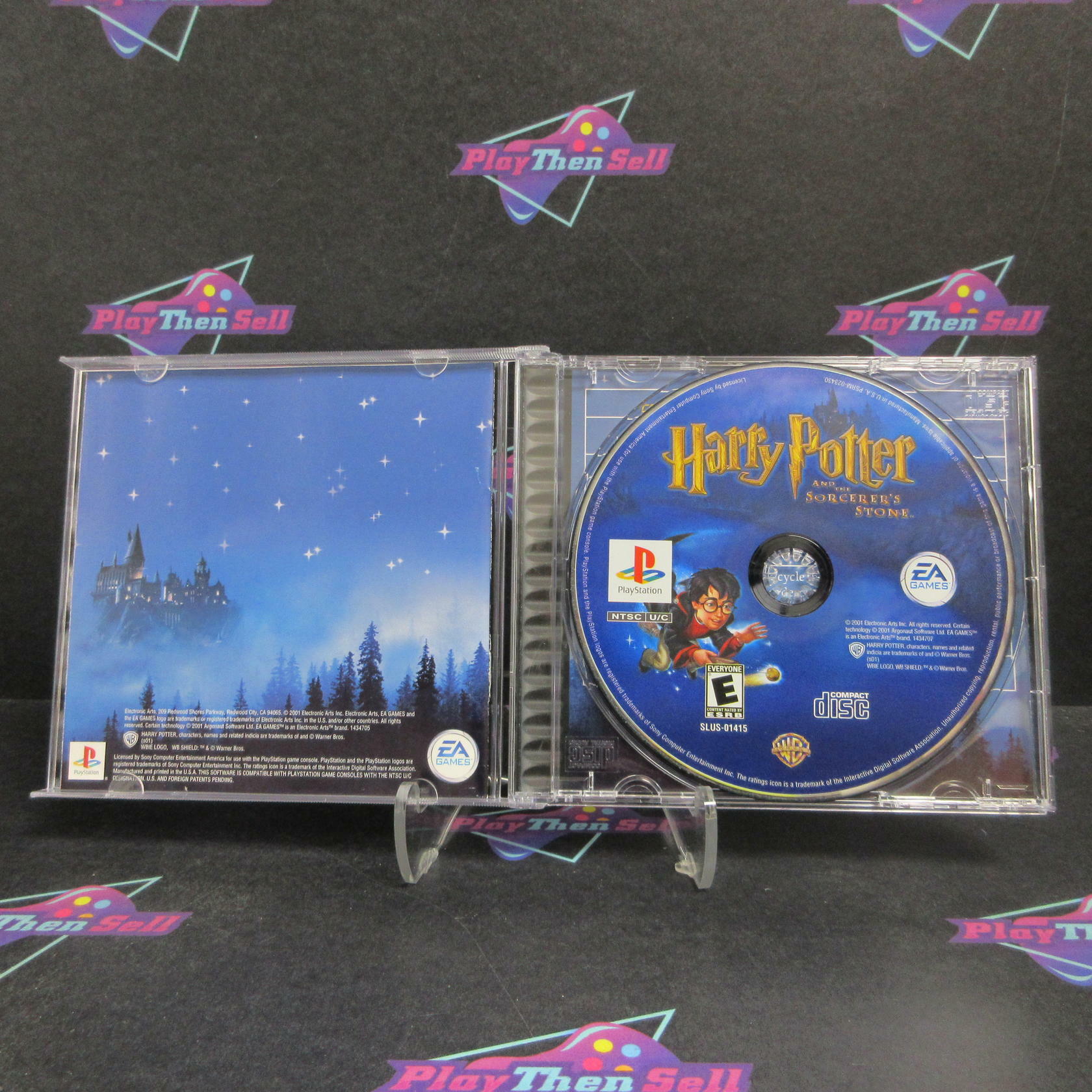 Harry Potter and the Sorcerers Stone PS1 PlayStation 1 Complete - Refurbished