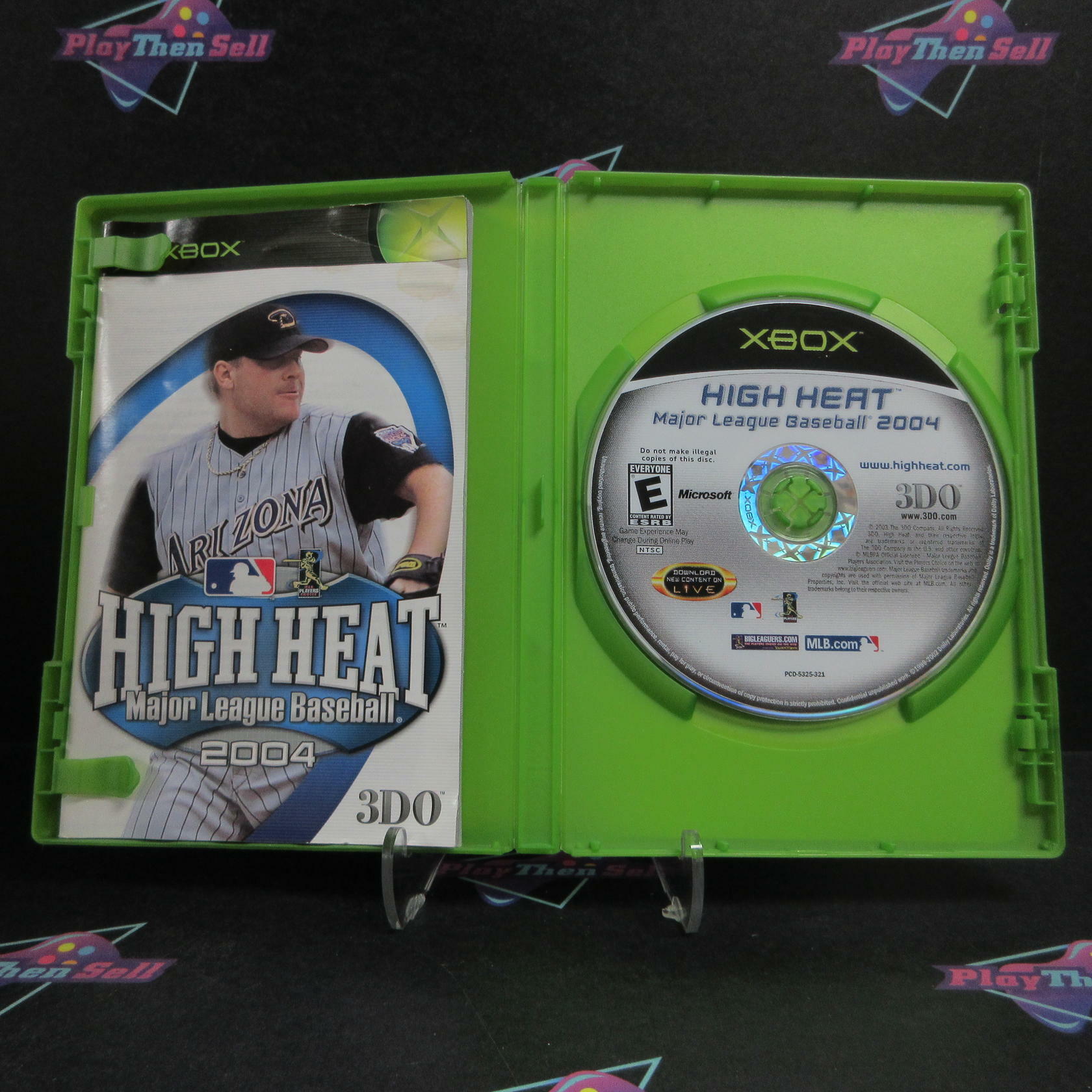 High Heat Major League Baseball 2004 Xbox Complete - Very Good