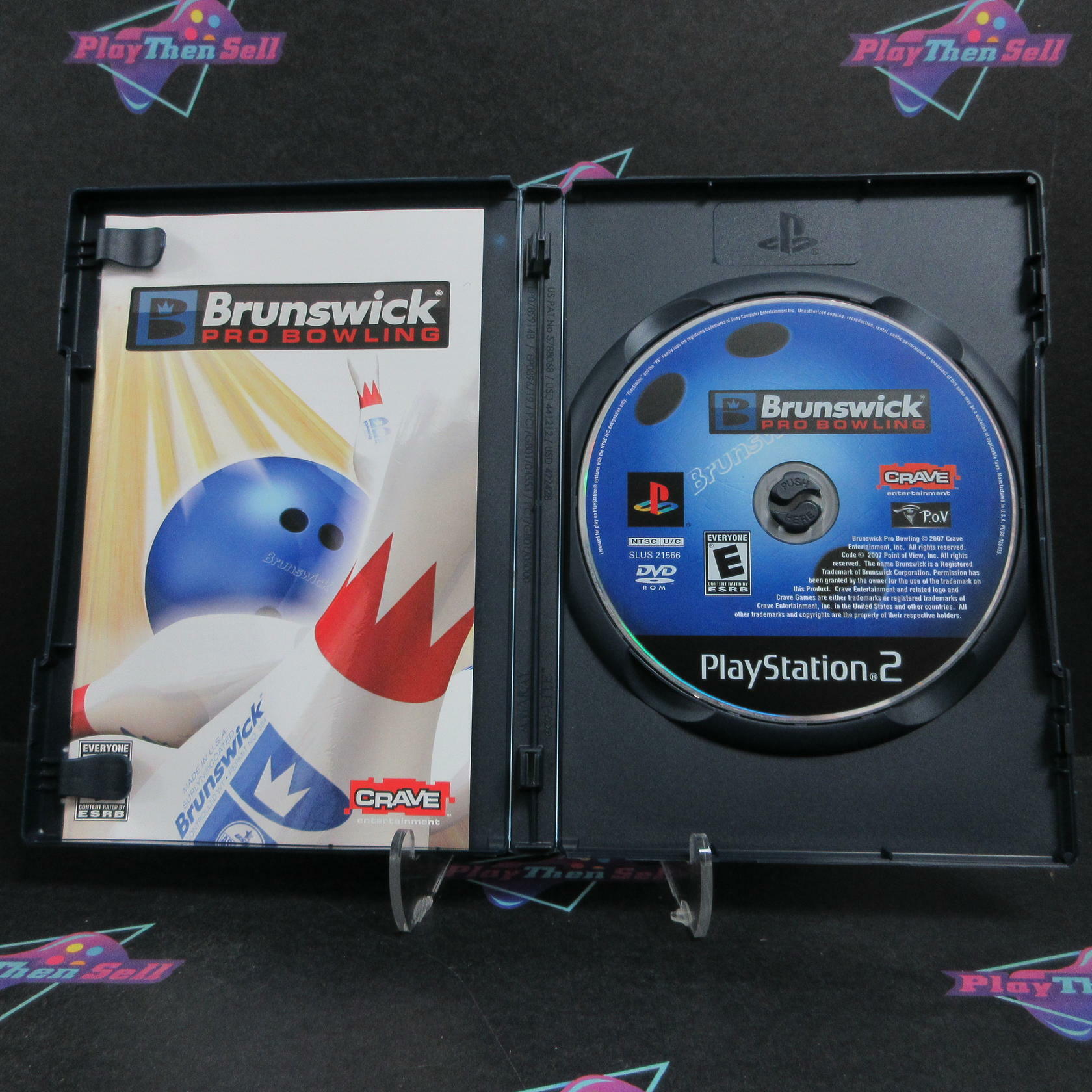 Brunswick Pro Bowling PS2 PlayStation 2 Complete - Excellent