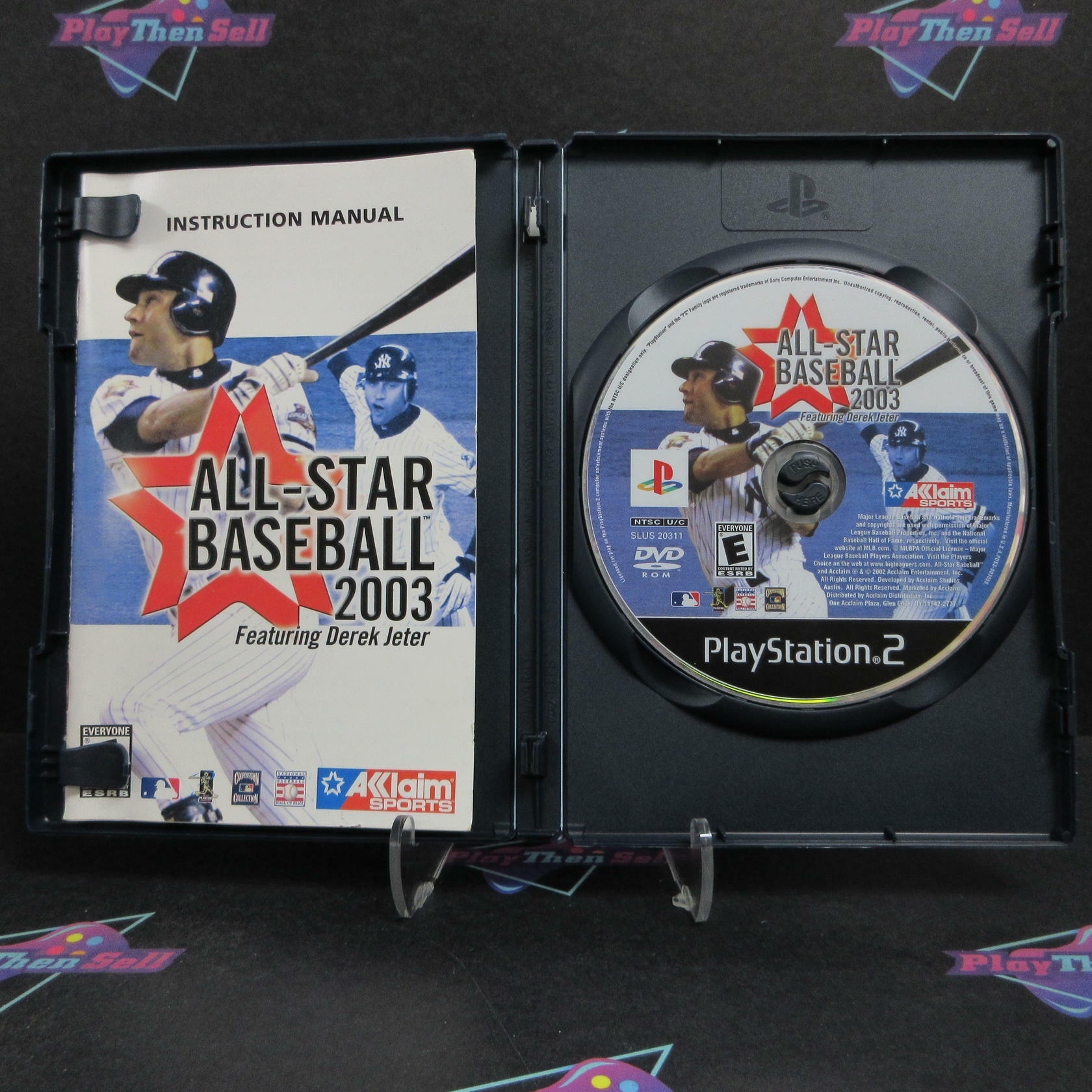 All Star Baseball 2003 PS2 PlayStation 2 Complete - Very Good
