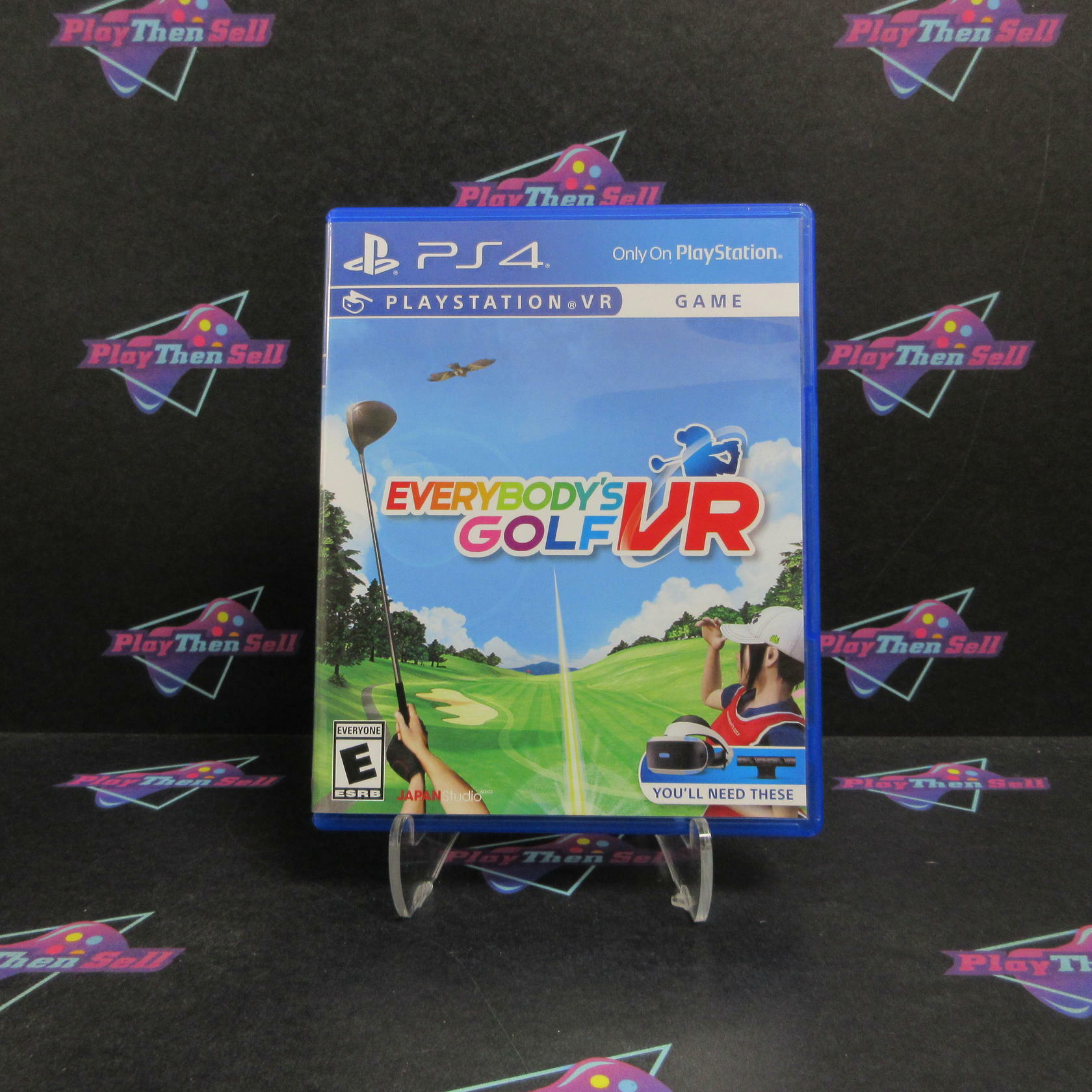 Everybody's Golf VR PS4 PSVR Complete - Very Good