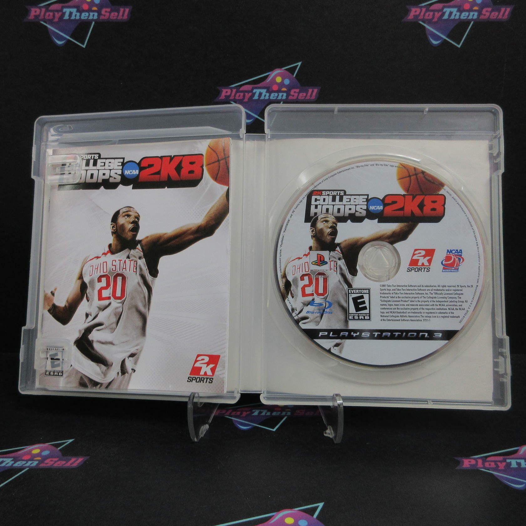 College Hoops NCAA 2K8 PS3 PlayStation 3 Complete - Very Good
