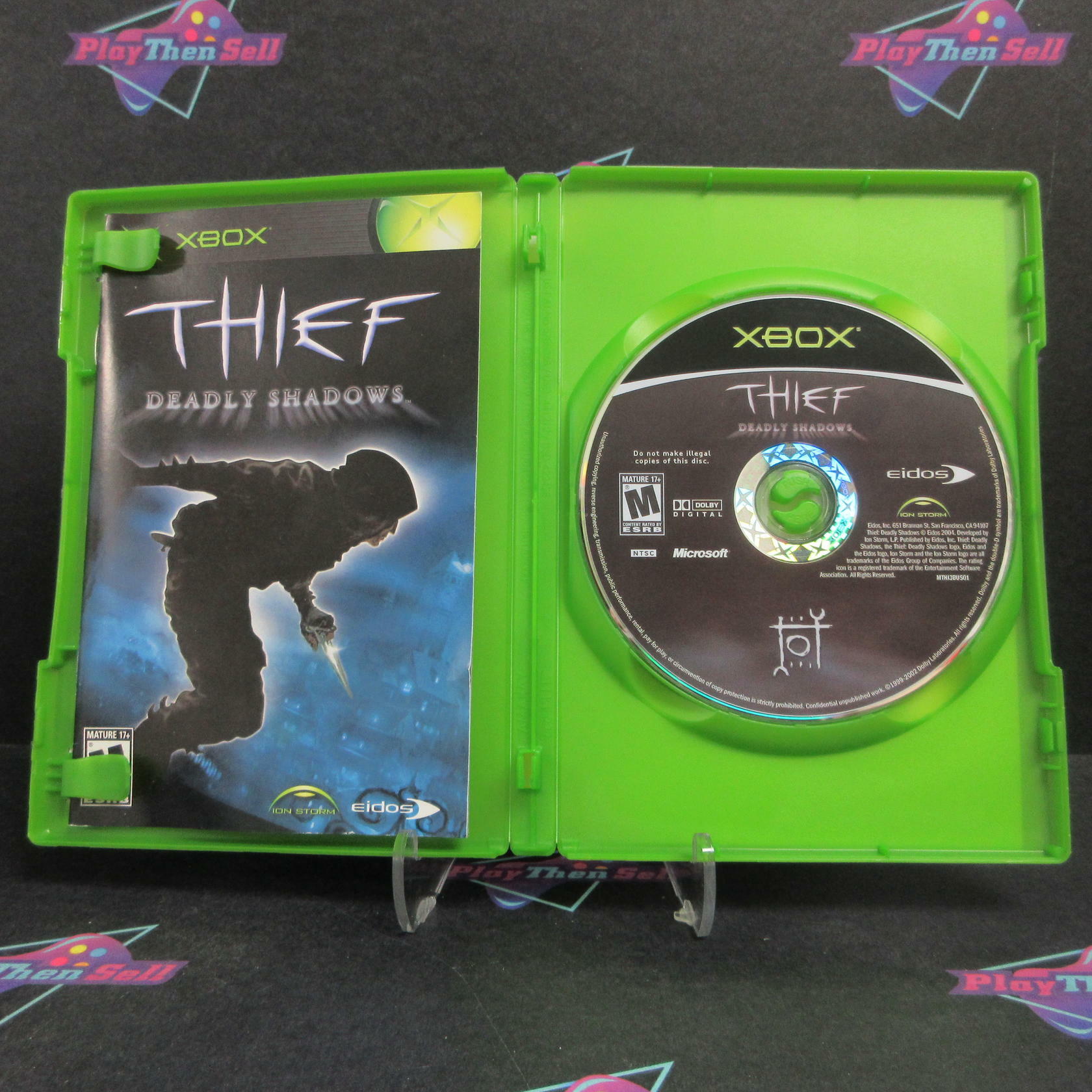 Thief Deadly Shadows Xbox + Reg Card Complete - Refurbished